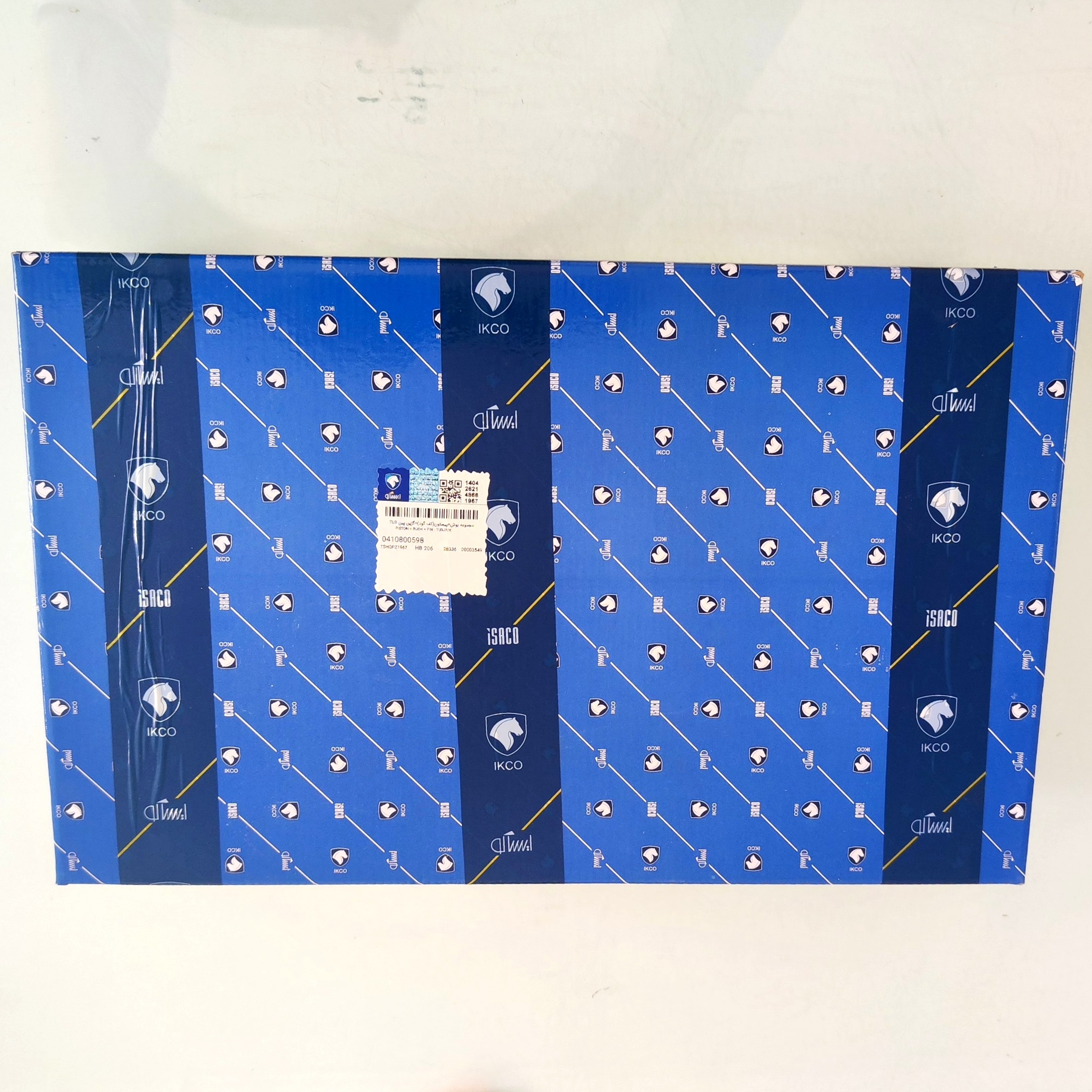 بوش پیستون و گژنپین موتور پژو 206 تیپ 2 و 3 ایساکو