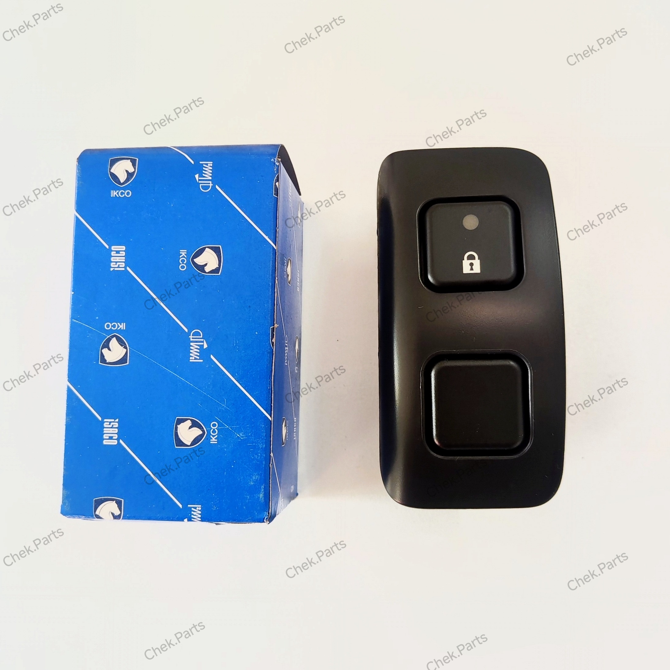 مجموعه کلید قفل مرکزی و براکت پژو 207 کروز