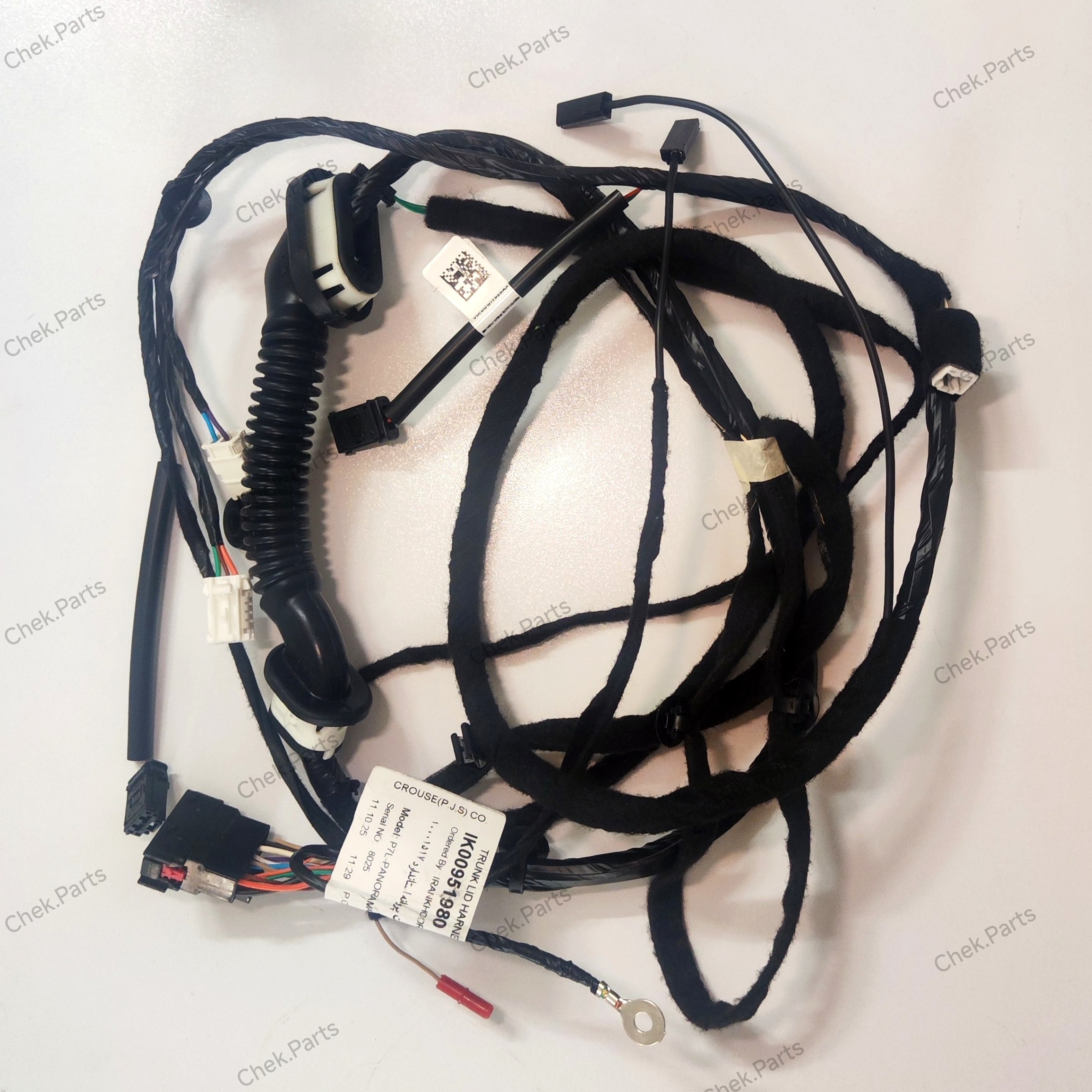 دسته سیم درب صندوق عقب پژو 207 پاناروما کروز