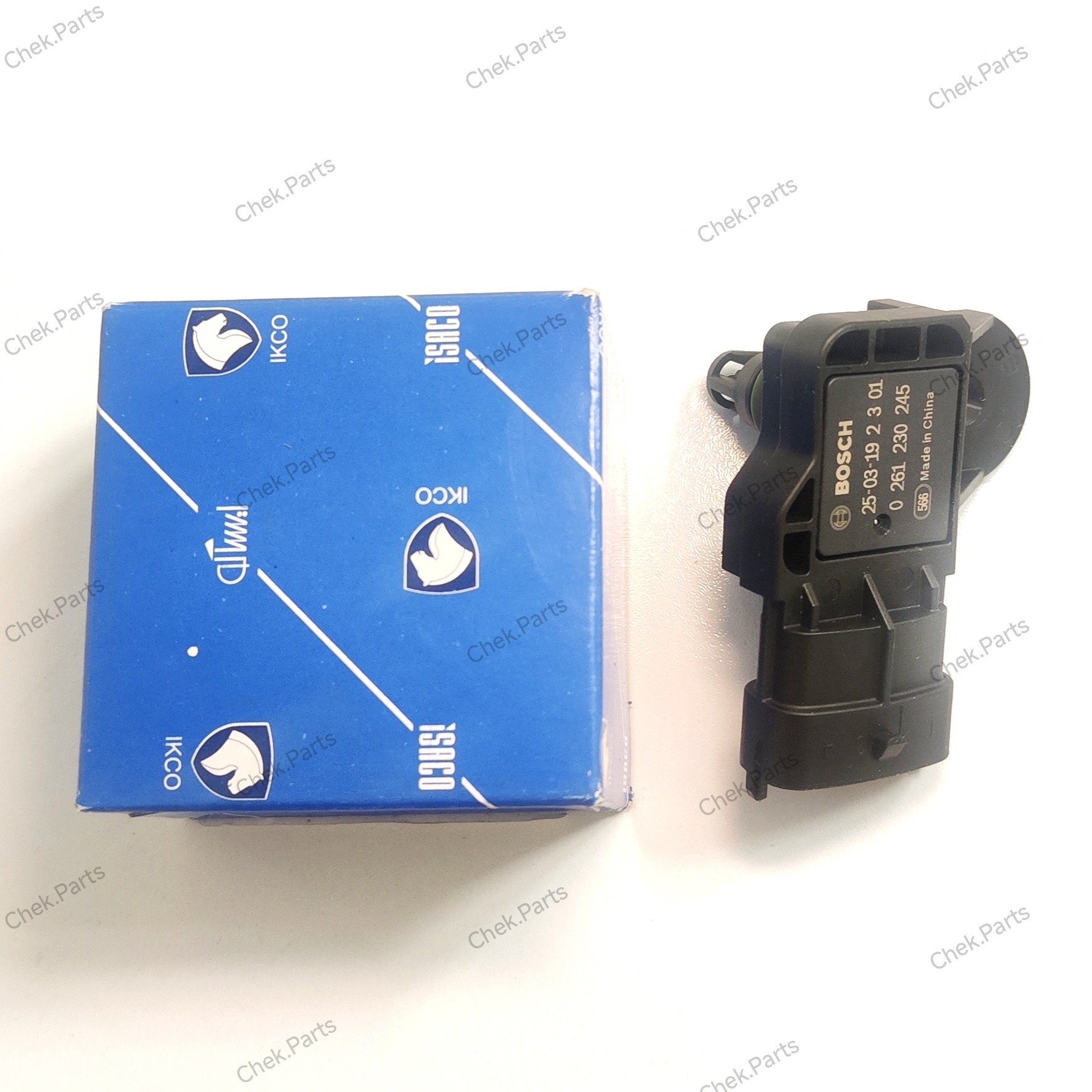 مپ سنسور پژو 405 ساژم و پراید BOSCH پک ایساکو