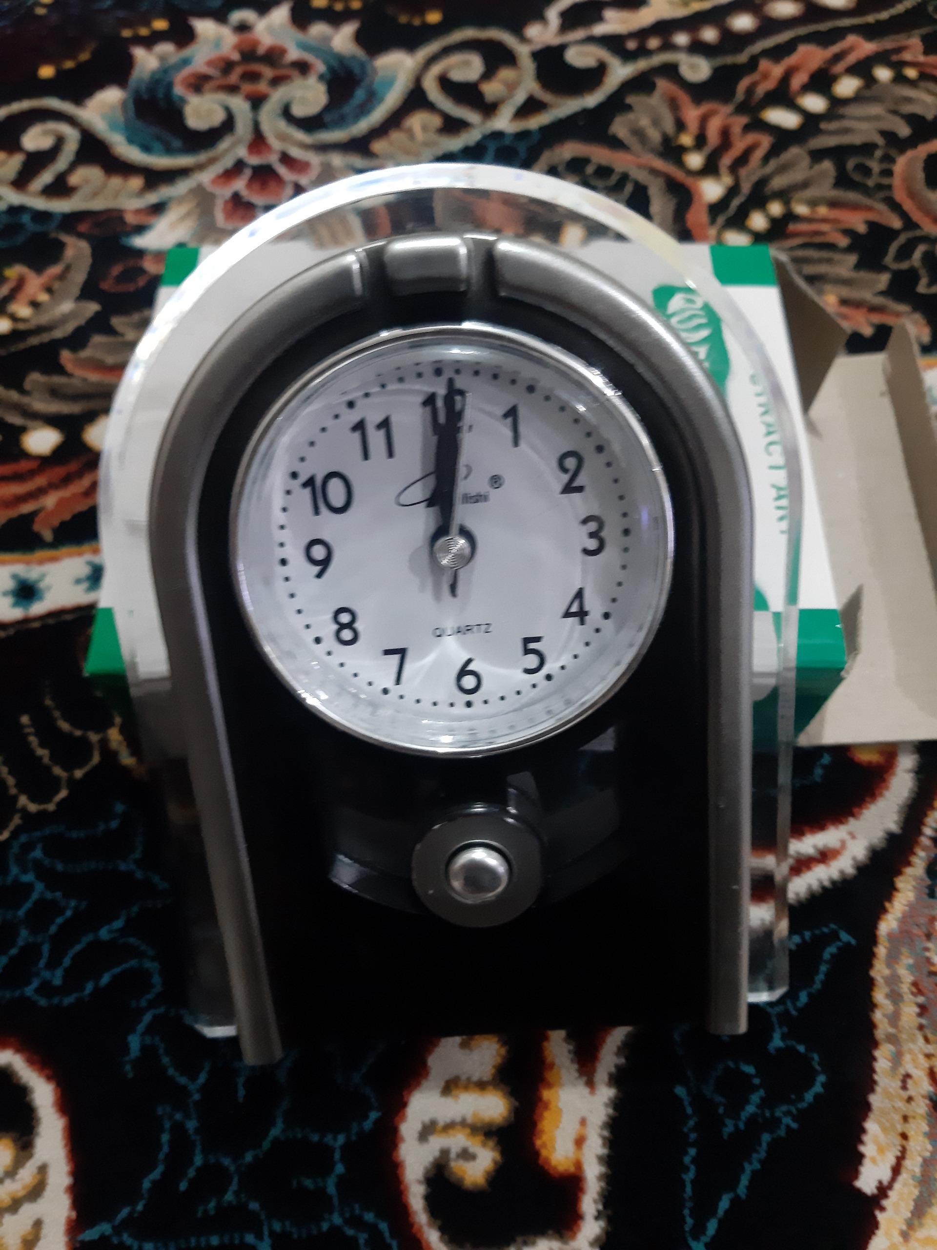 ساعت رومیزی زنگ دار