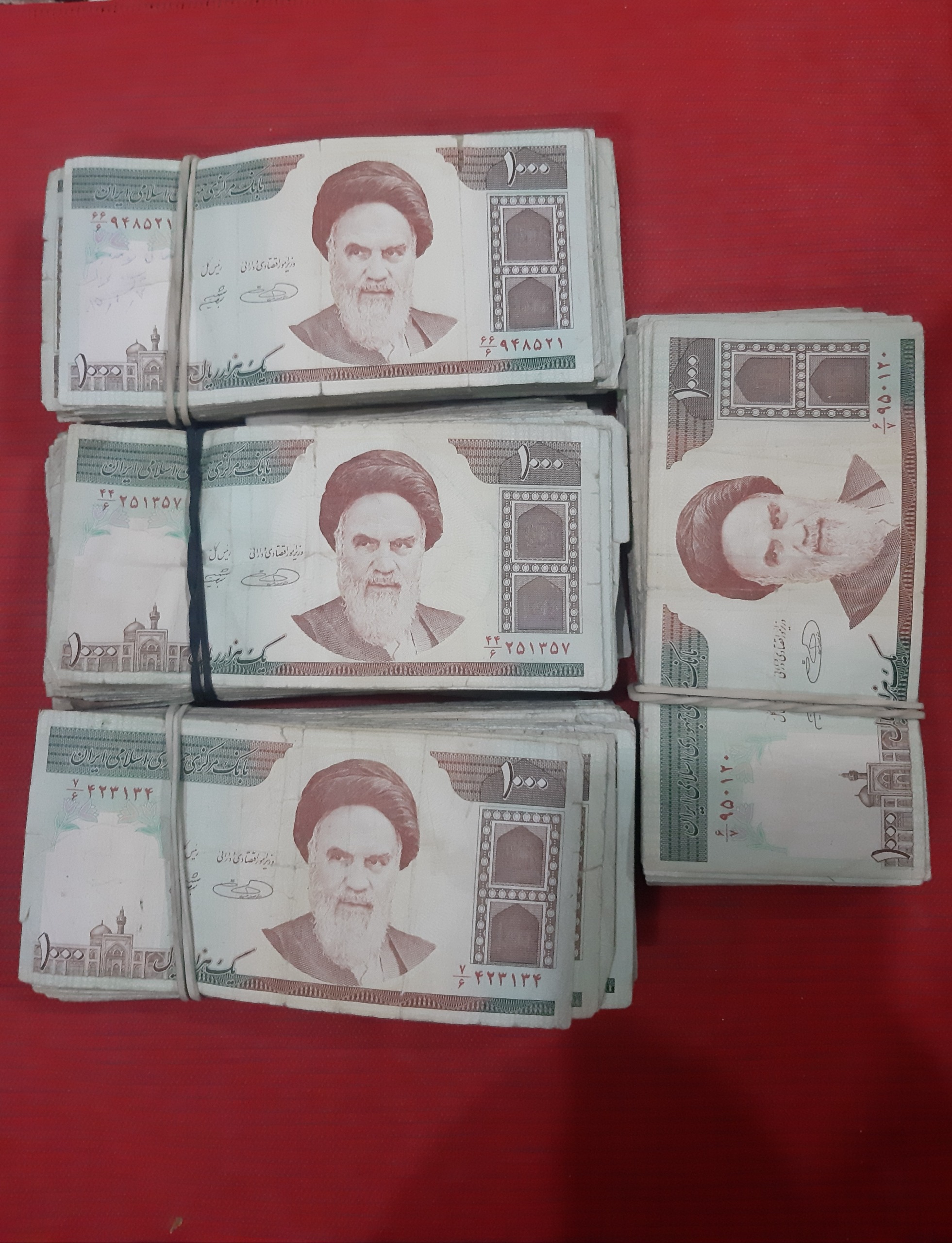 بسته اسکناس 100 تومانی مخرج 6