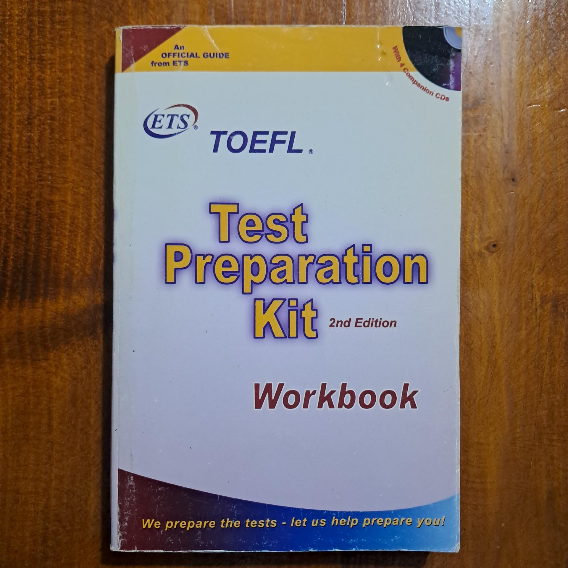 ETS TOEFL test preparation kit