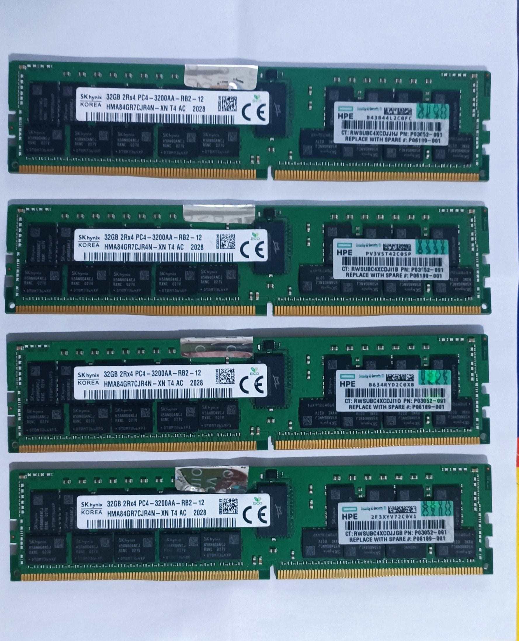 128گیگ رم سروری ddr4 3200