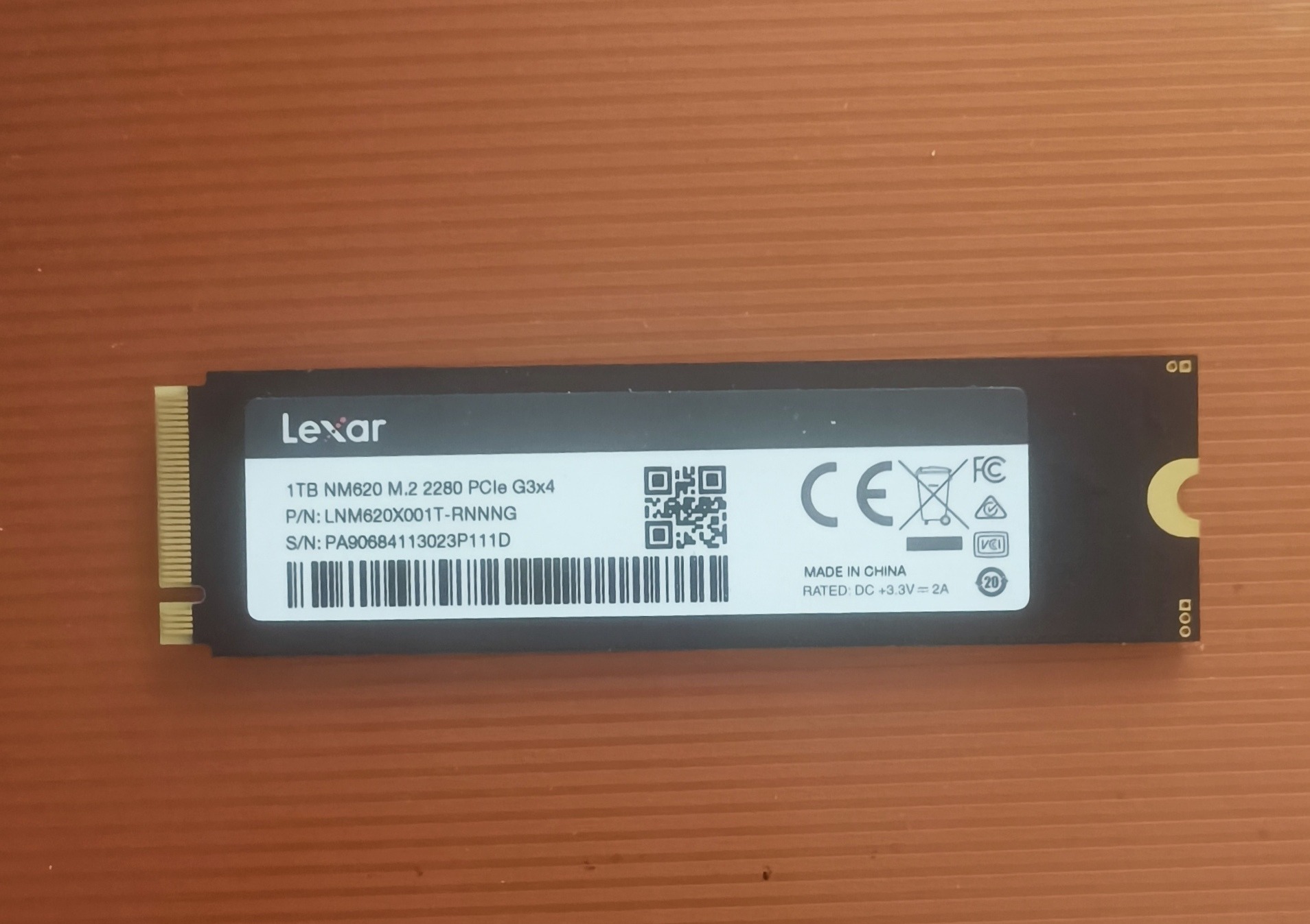 Ssd m2 lexar 1t نو