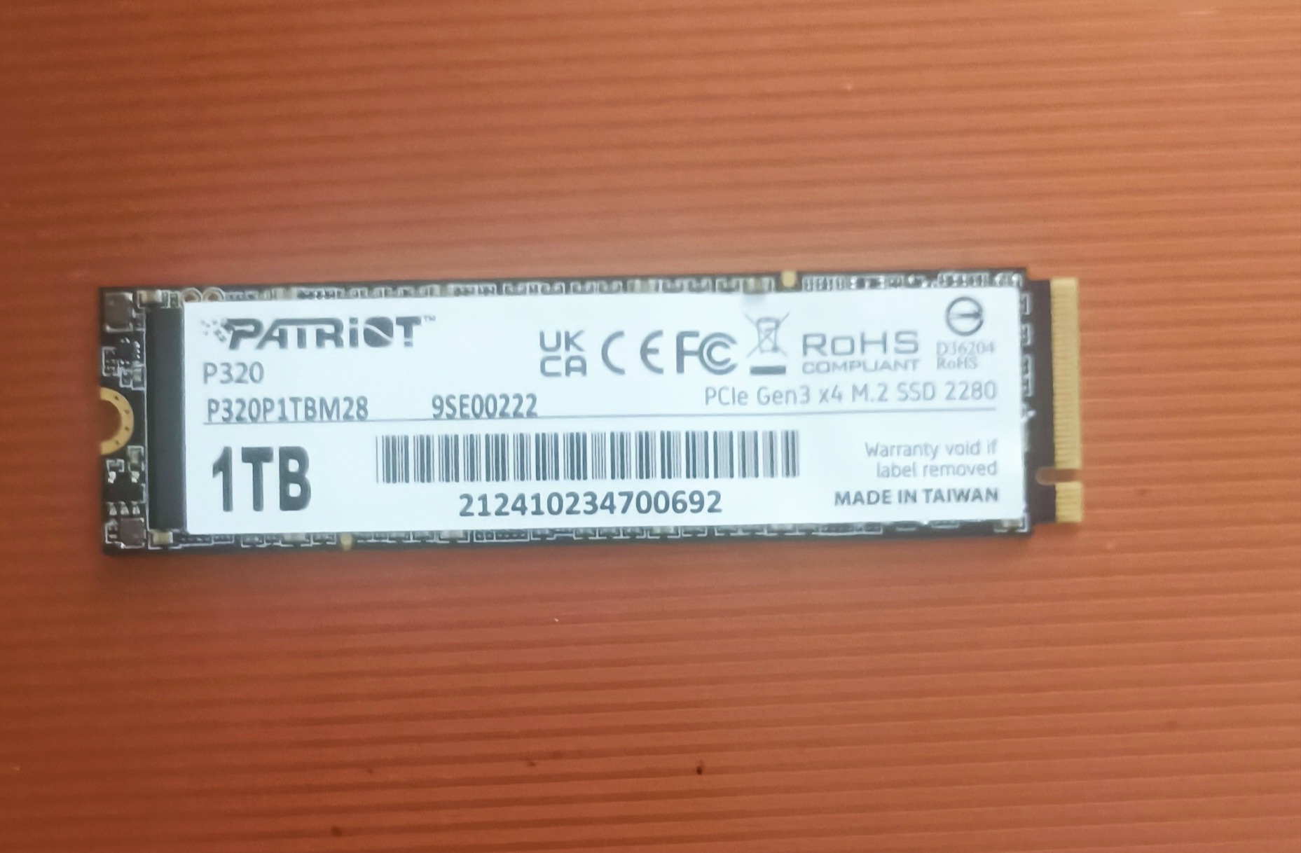 Ssd 1t patriot نو