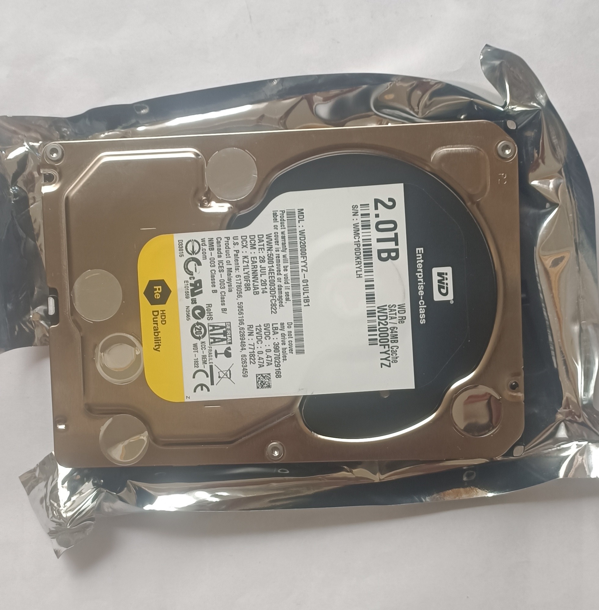 هارد 2ترا وسترن نو