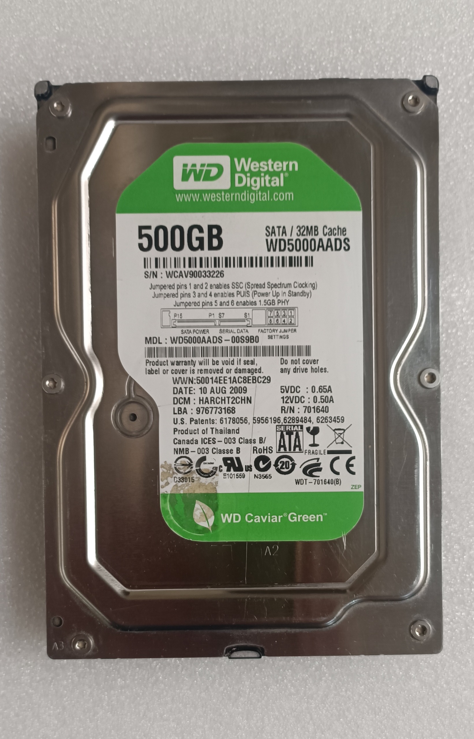 هارد 500 وسترن سلامت 100