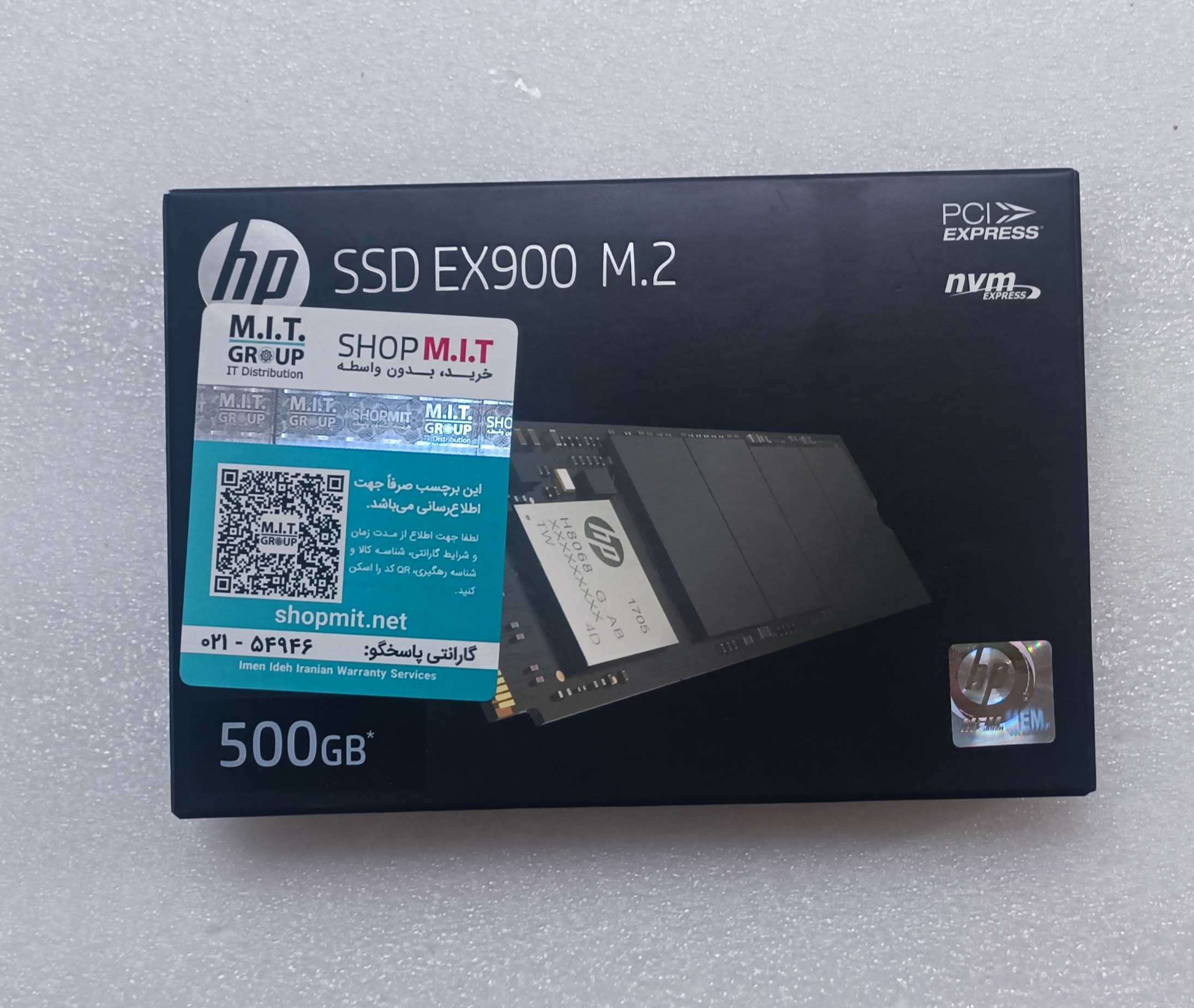 Ssd HP 500 با دوام