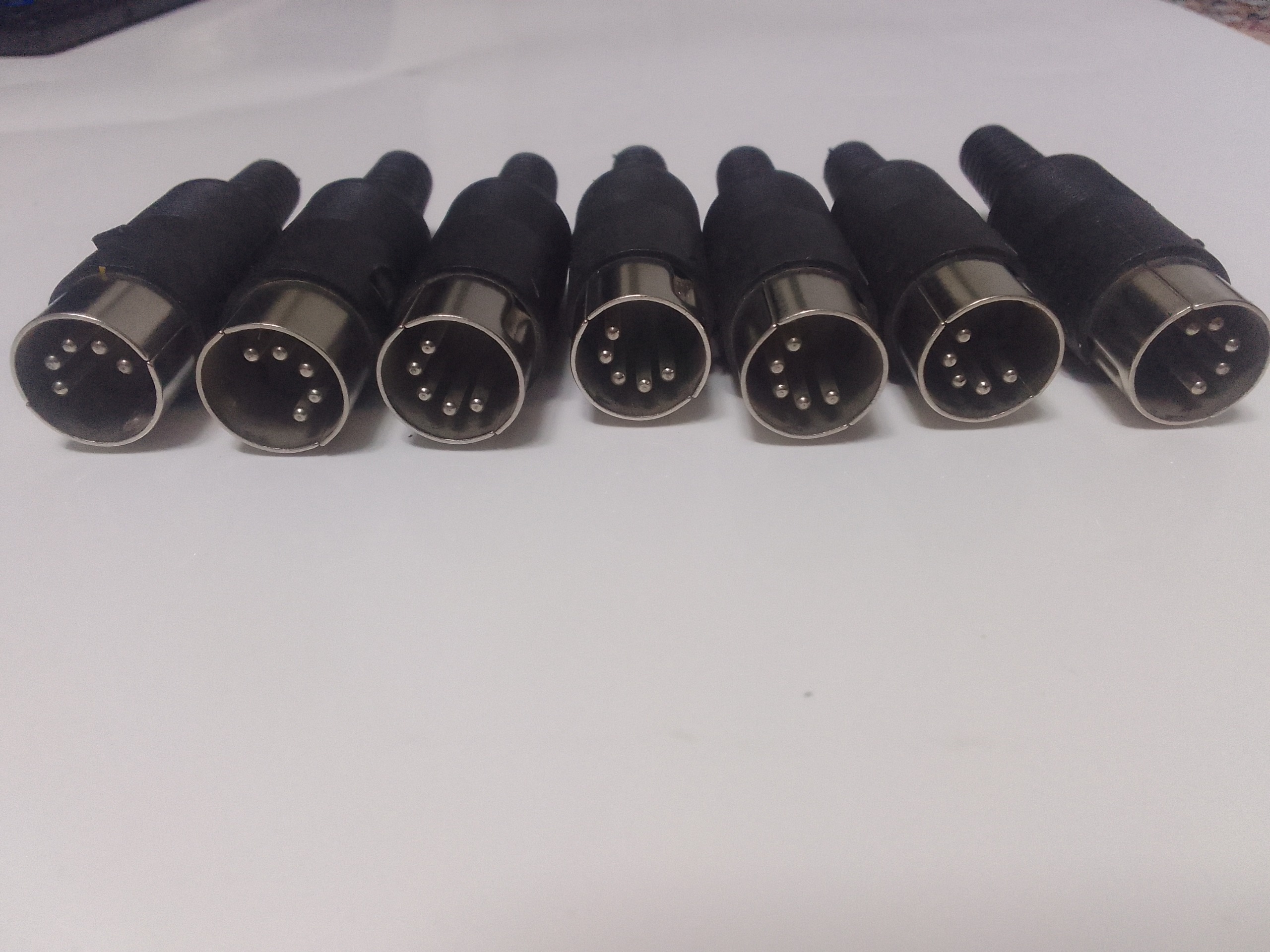 فیش DIN 5 پین نری فلزی MIDI