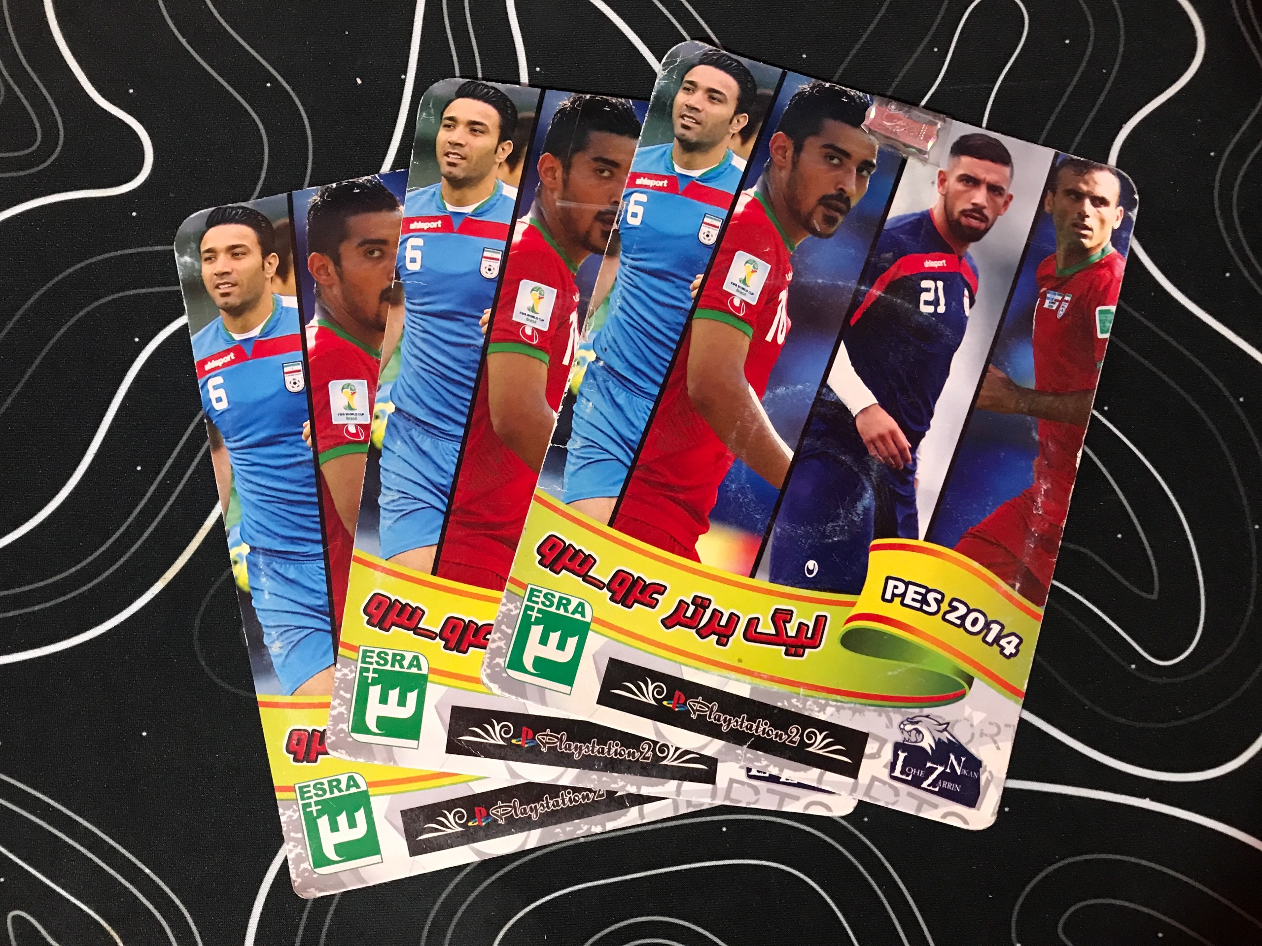 بازی فوتبال PES 2014 مخصوص ps2