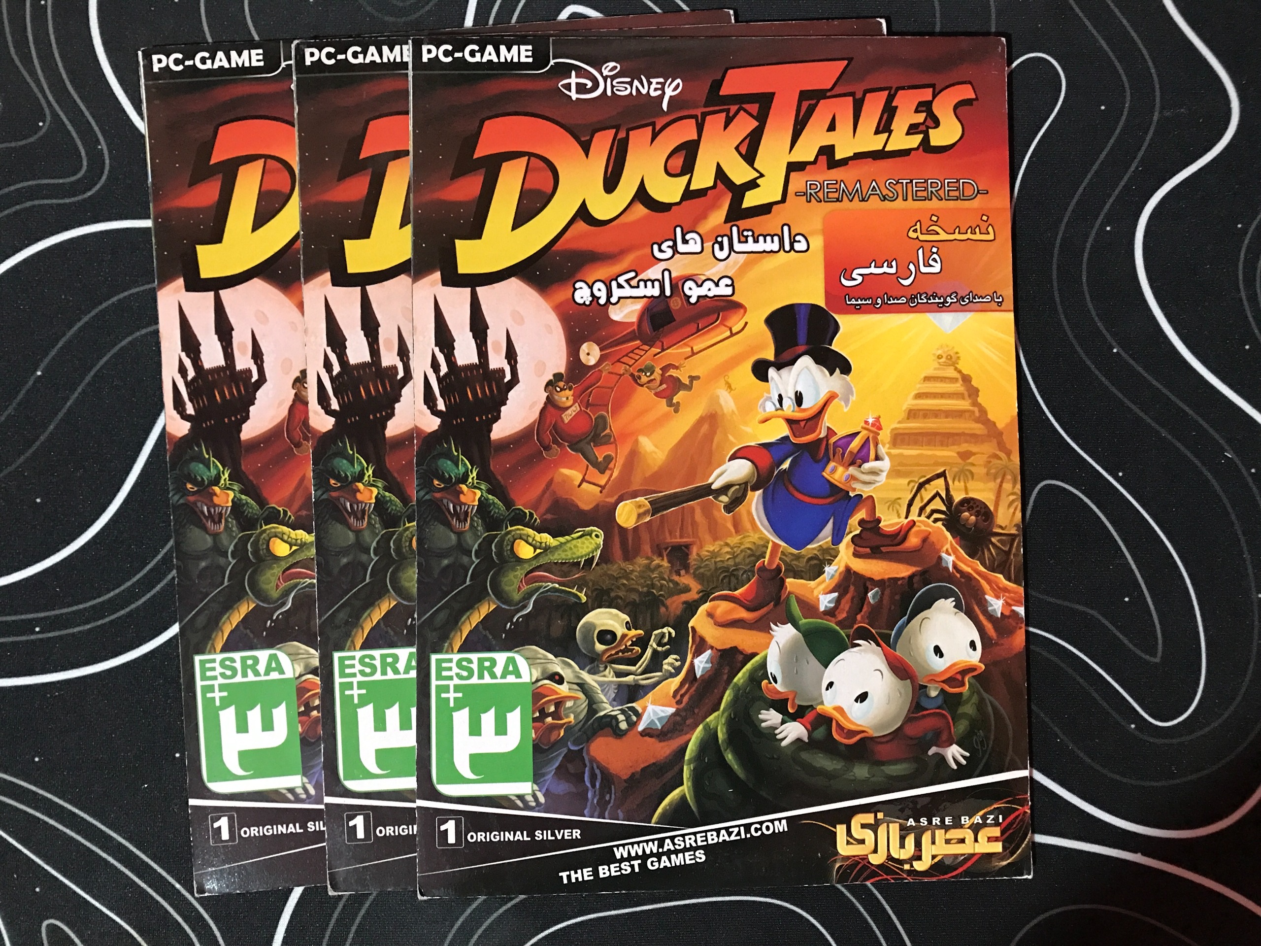 بازی دوبله فارسی داستانهای عمو اسکروچ