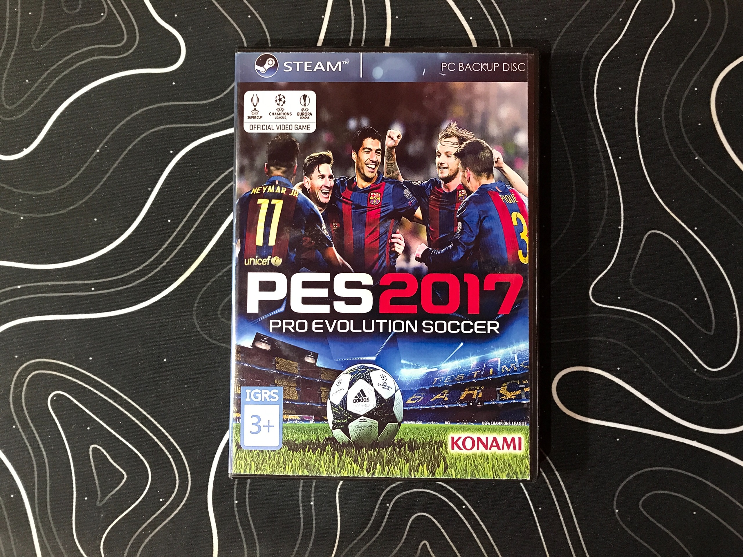 بازی فوتبال PES 2017 مخصوص PC
