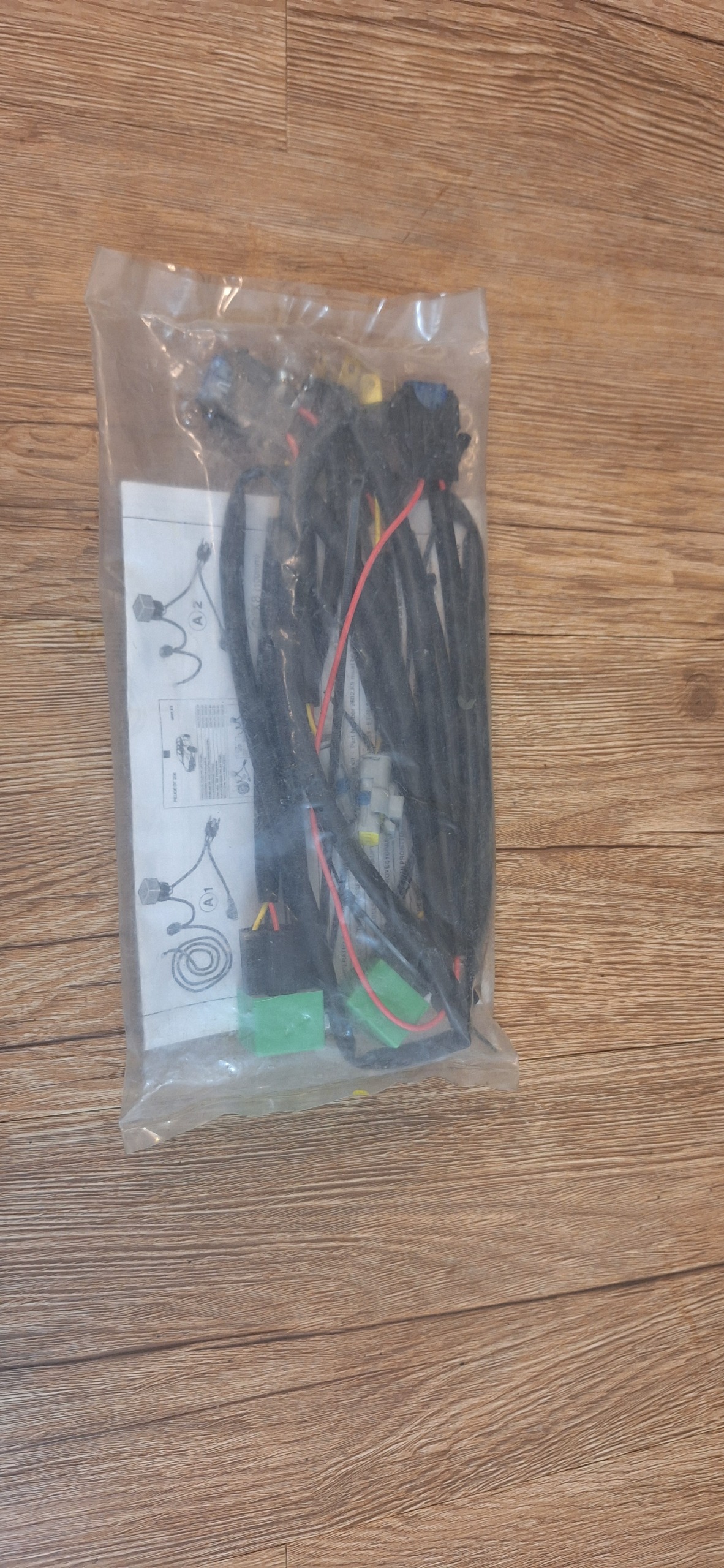 سیم کشی اورجینال فابریکی آکبند چراغ جلو پژو 206