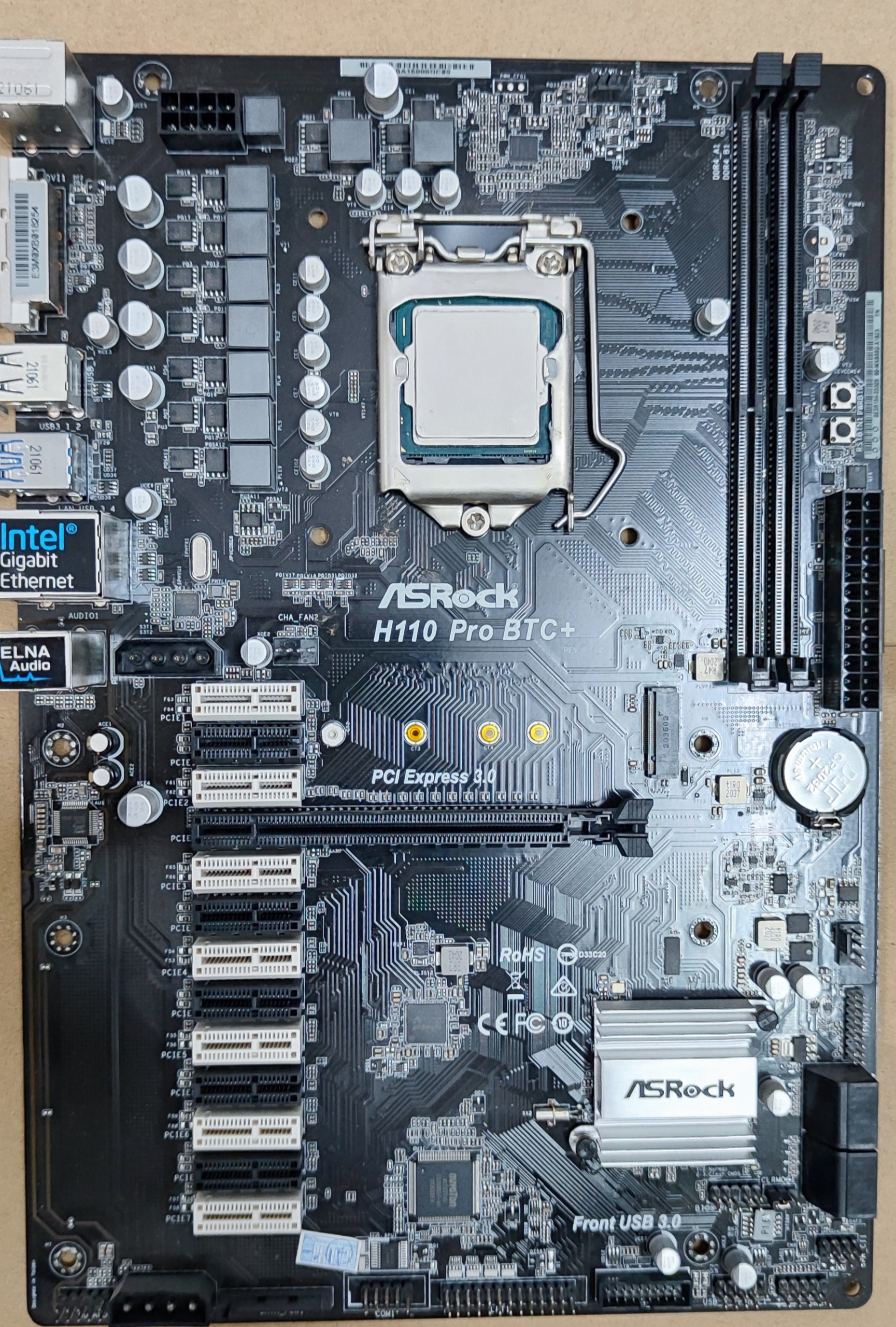 مادربرد ASRock h110 pro btc