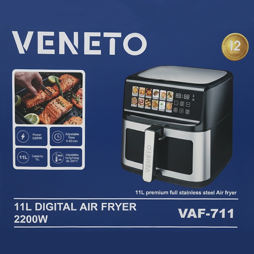 سرخکن وینتو ونتو مدل VAF-711 ظرفیت 11 لیتر