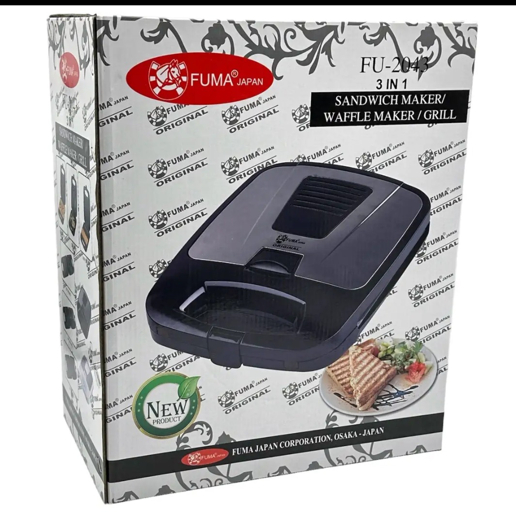 ساندویچ ساز و اسنک 3کاره فوماFU-2043