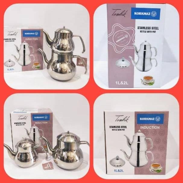 کتری و قوری کرکماز کف چدن