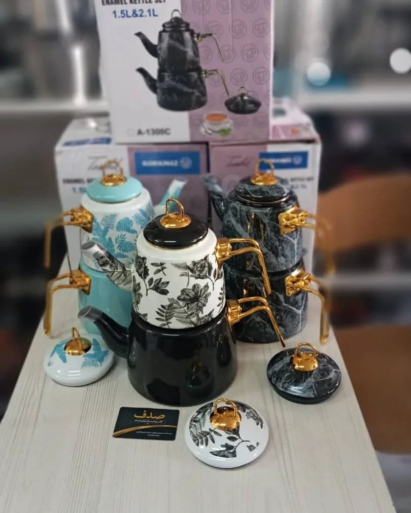 کتری قوری لعابی کرکماز