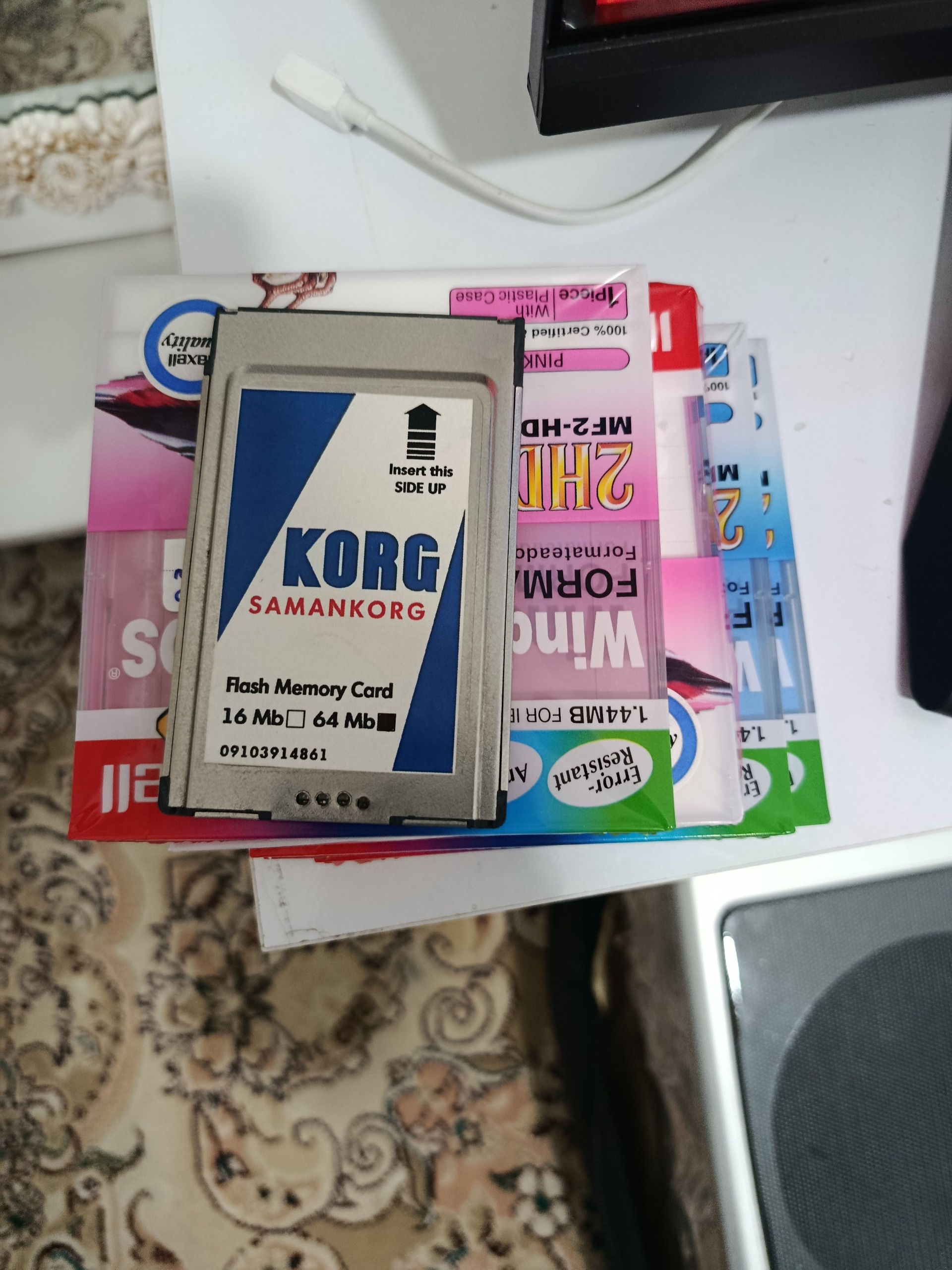 فلش چهارلبه کورگ pa50وpa80