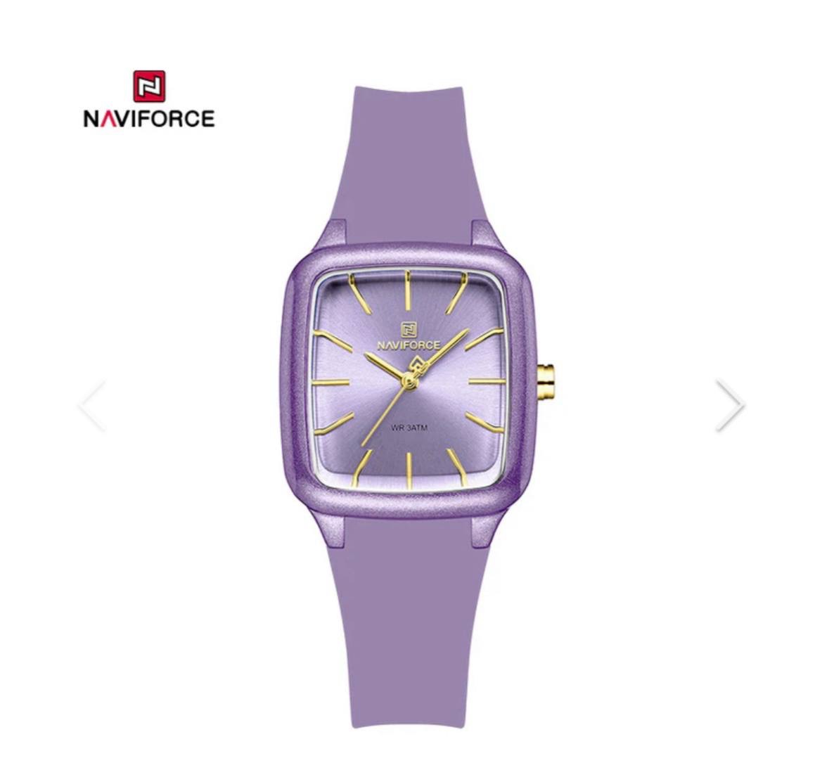 ساعت زنانه بند سیلیکون نیویفورس 5055