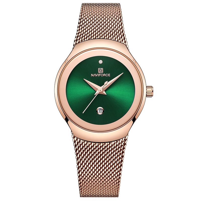 ساعت زنانه بند حصیری نیویفورس 5004