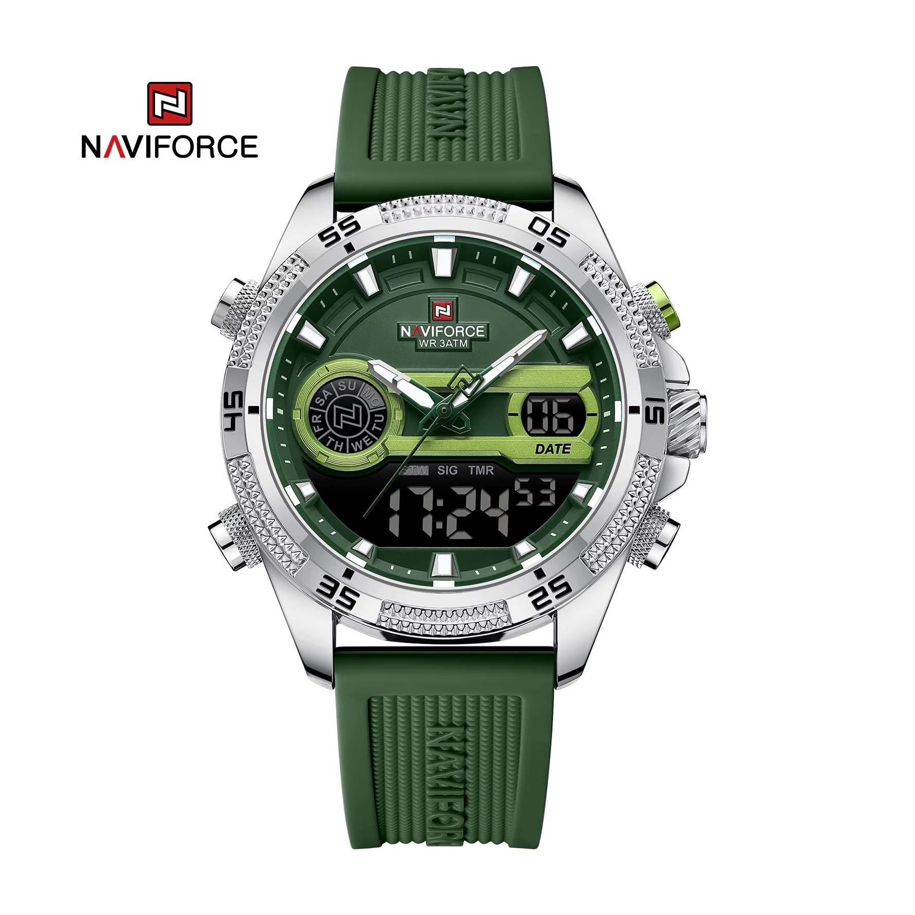 ساعت دو زمانه مردانه نیویفورس 9223 NAVIFORCE