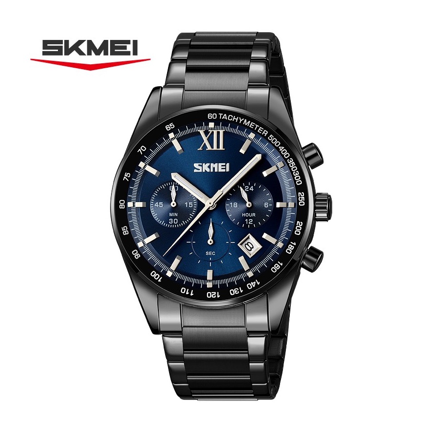 ساعت سه موتوره مردانه اسکمی 9096