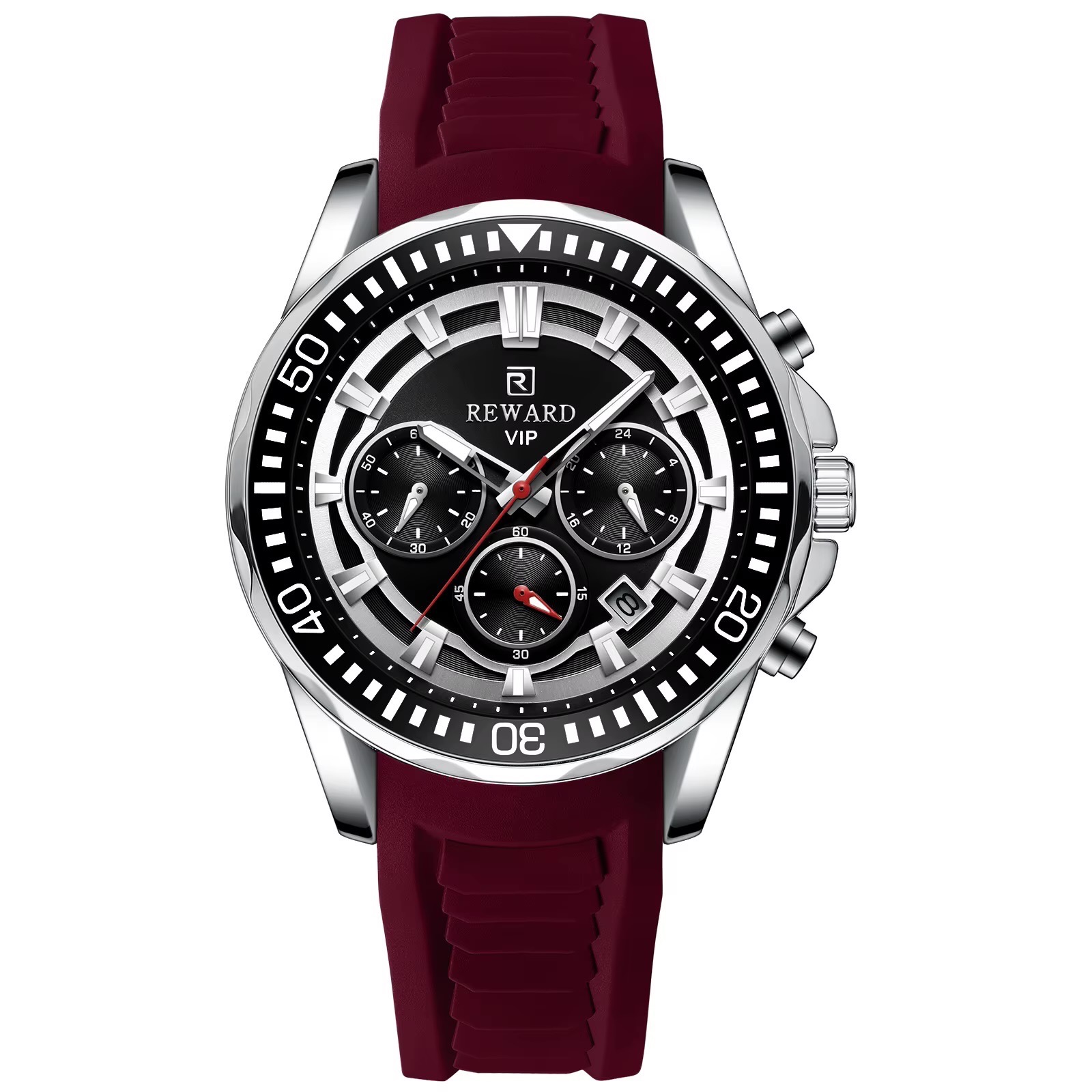 ساعت مردانه بند سیلیکون ریوارد 832258 reward