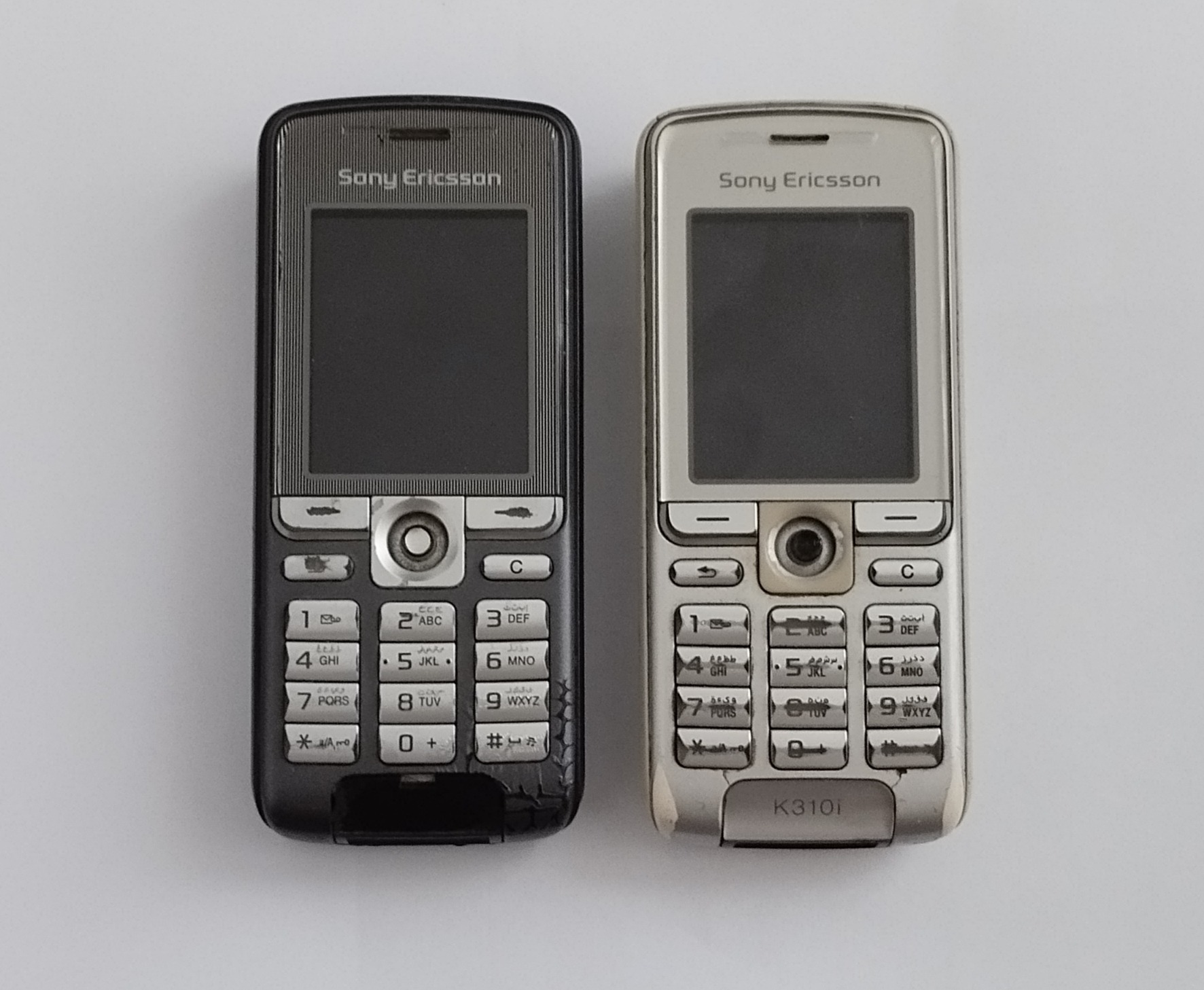 2 عدد گوشی سونی اریکسون k310i و k320i (تست نشده)