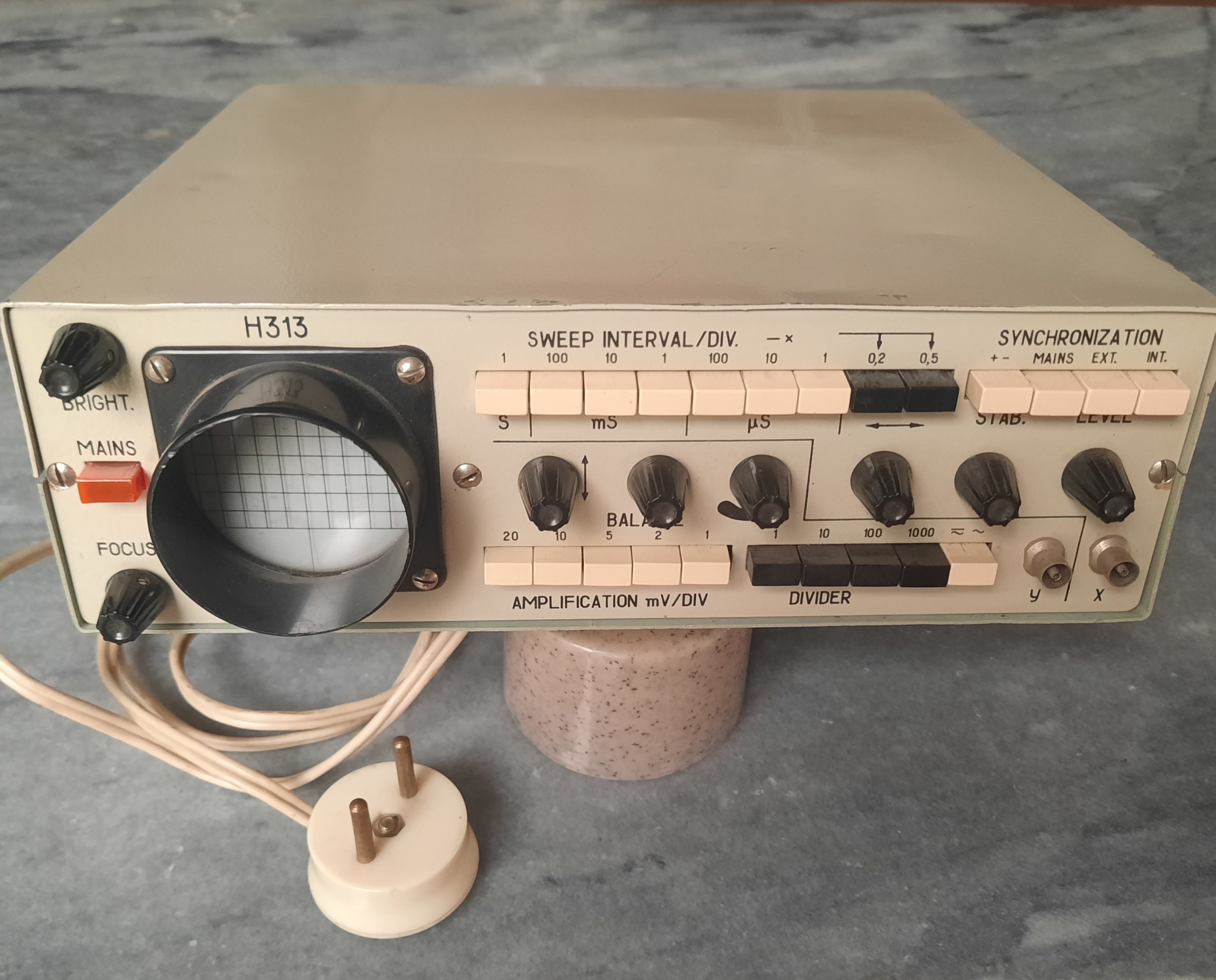 اسیلوسکپ کلکسیونی روسی Soviet H313