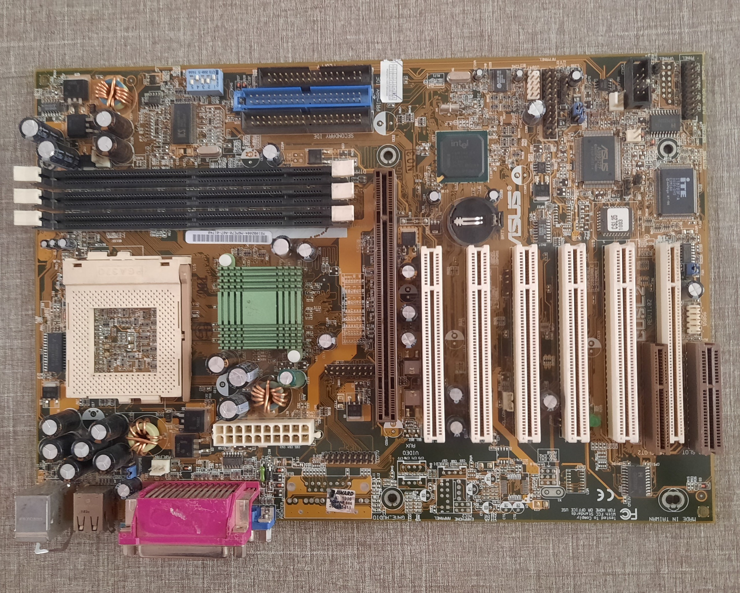مادربردP3 سوکت 370 برند ASUS CUSL2