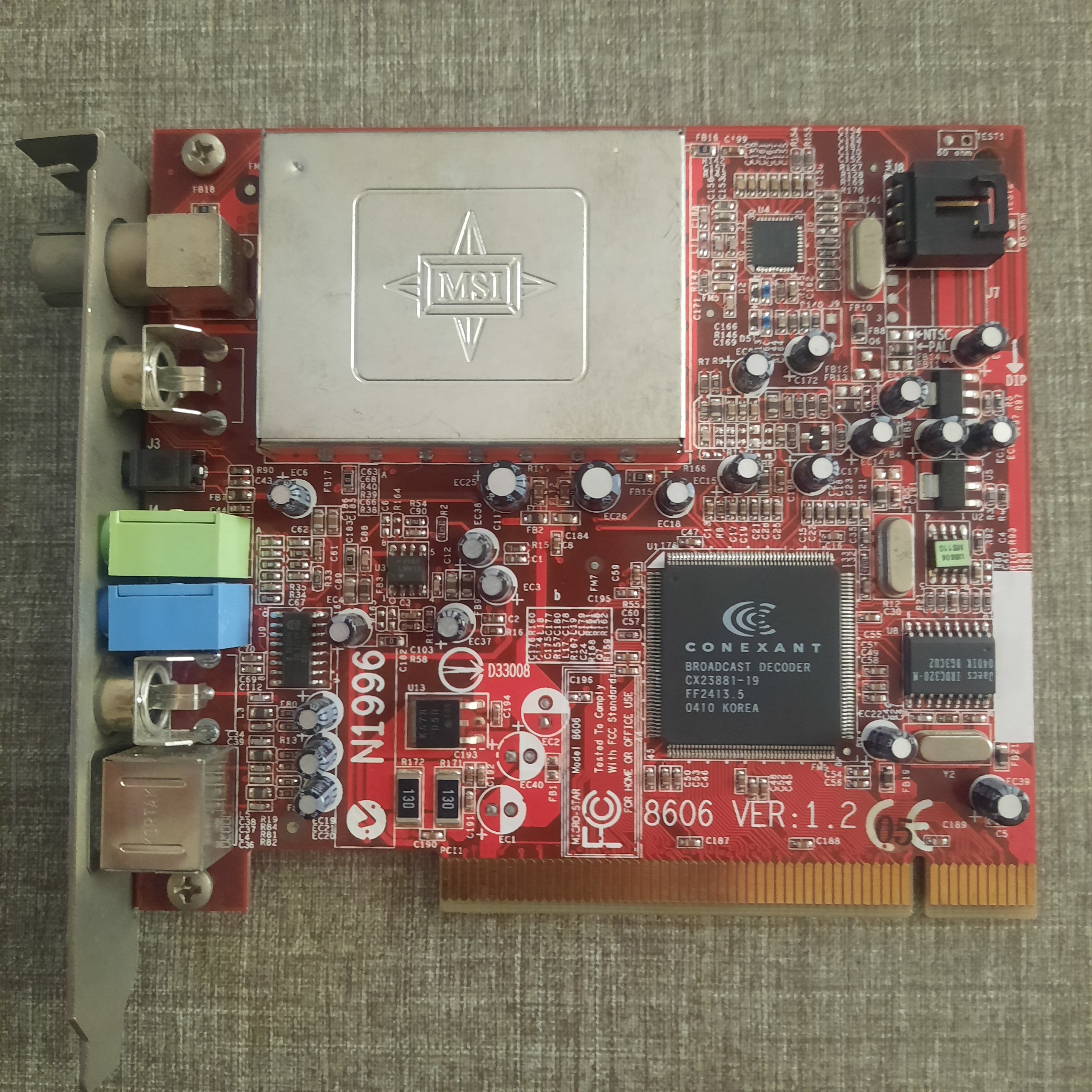 کارت TV و کپچر MSI MS-8606