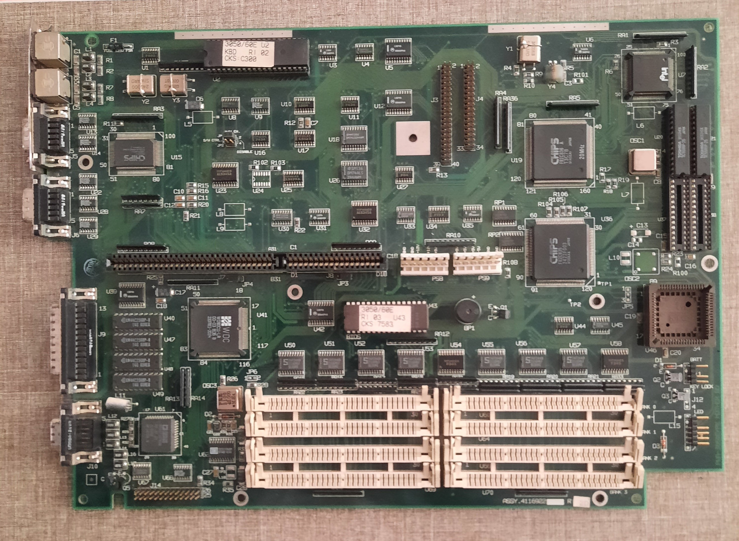مادربرد  HP PWA-3060E با 80386 DUAL CPU