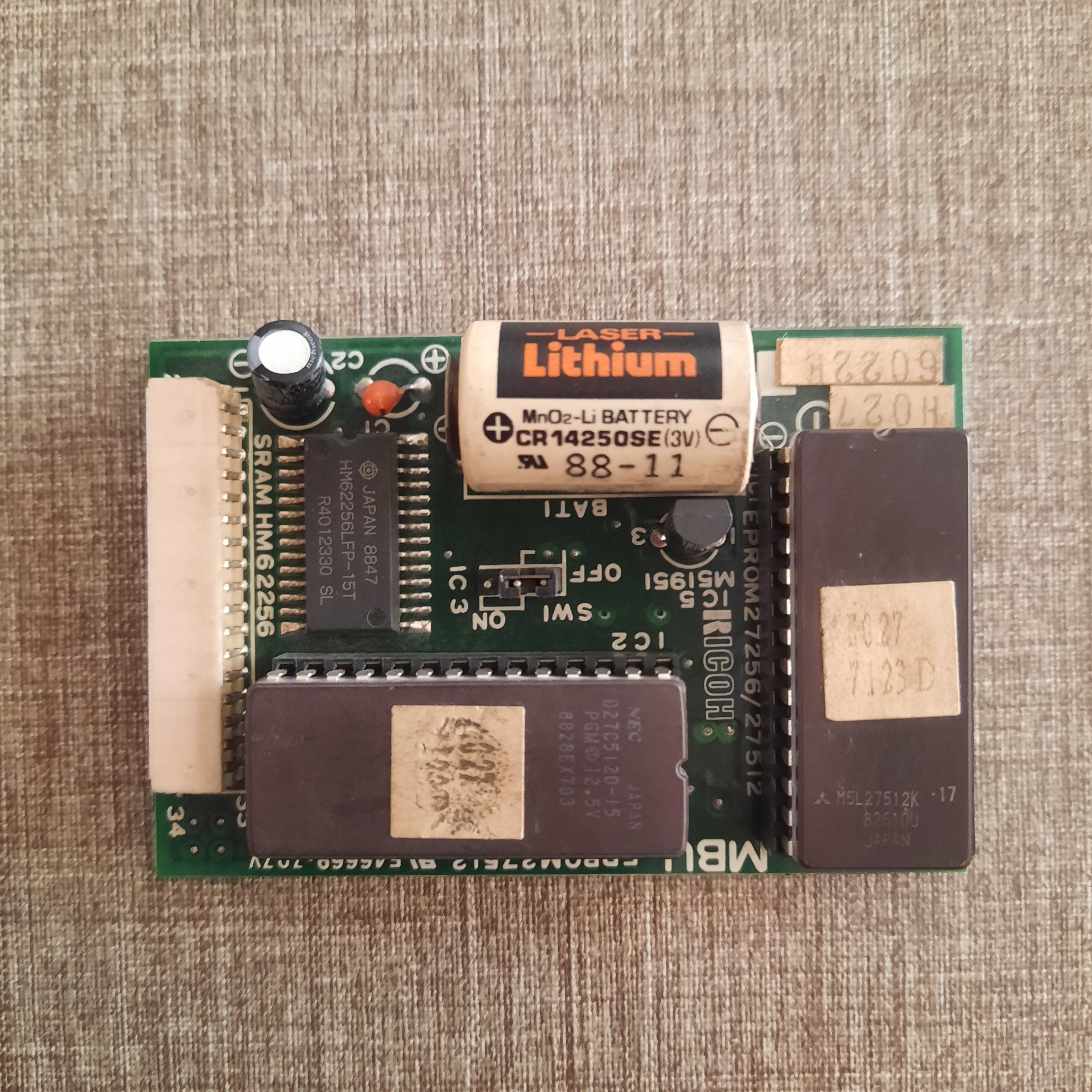 کارت MBU  کپی های RICOH