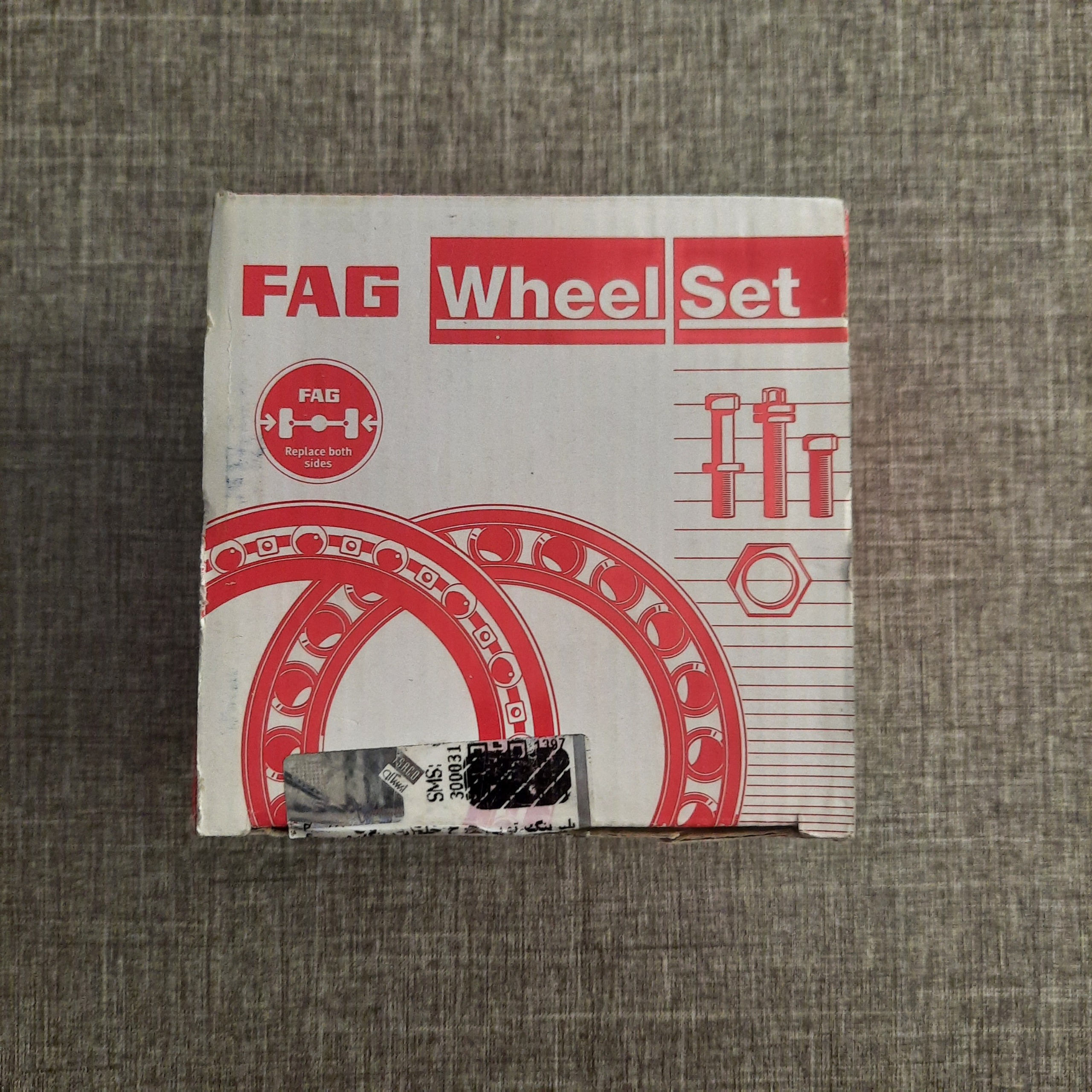 بلبرینگ چرخ جلو زانتیا،206 تیپ 5 و 405 پارس FAG