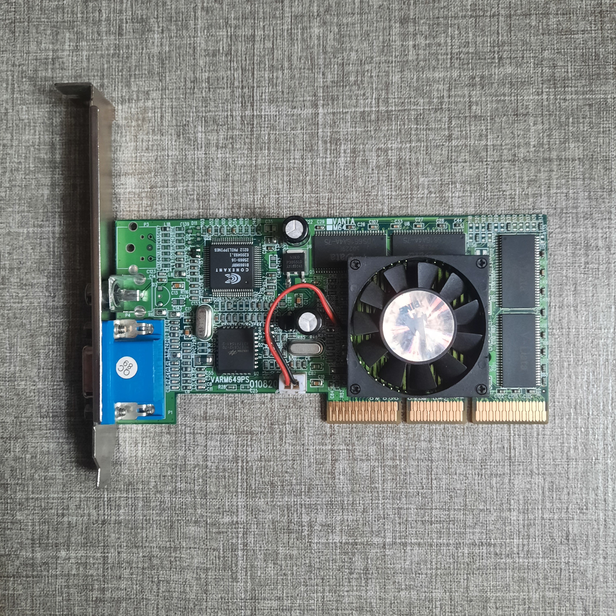 گرافیک AGP قدیمی Nvidia Riva TNT2 M64