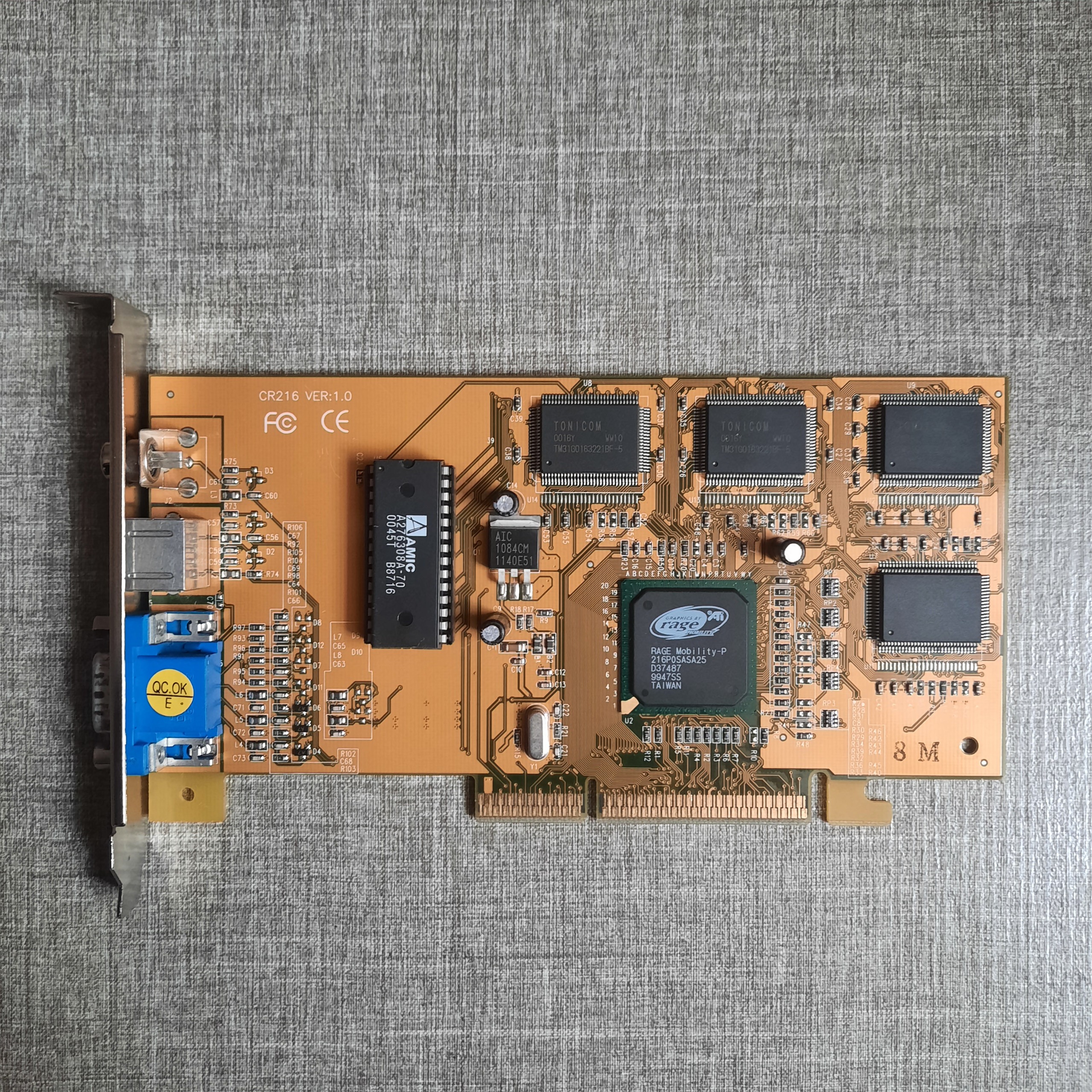 کارت گرافیک ATI Rage Mobility-P AGP 8MB