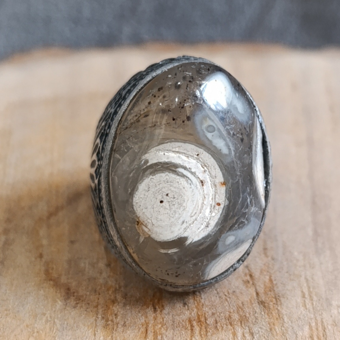 انگشتر سلطانی درشت تک چشم شن دار