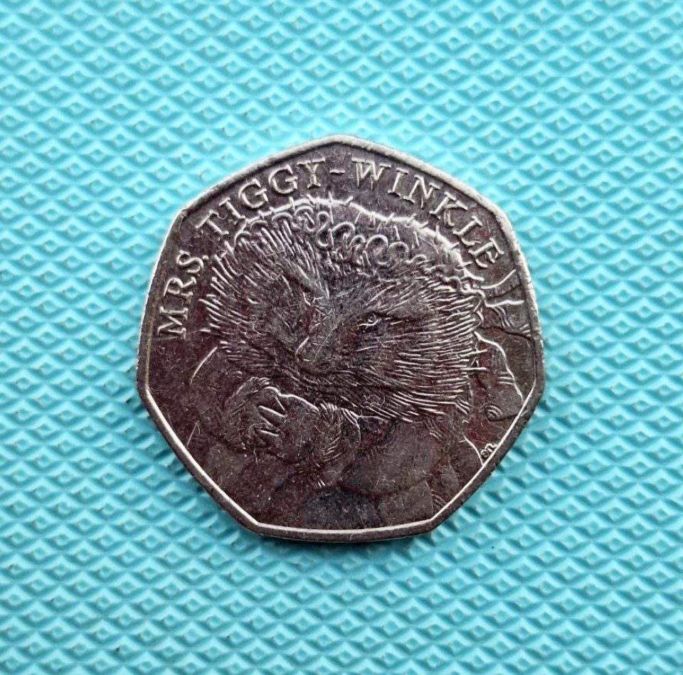 سکه 50 پنس یادبودی بریتانیا الیزابت دوم 2016