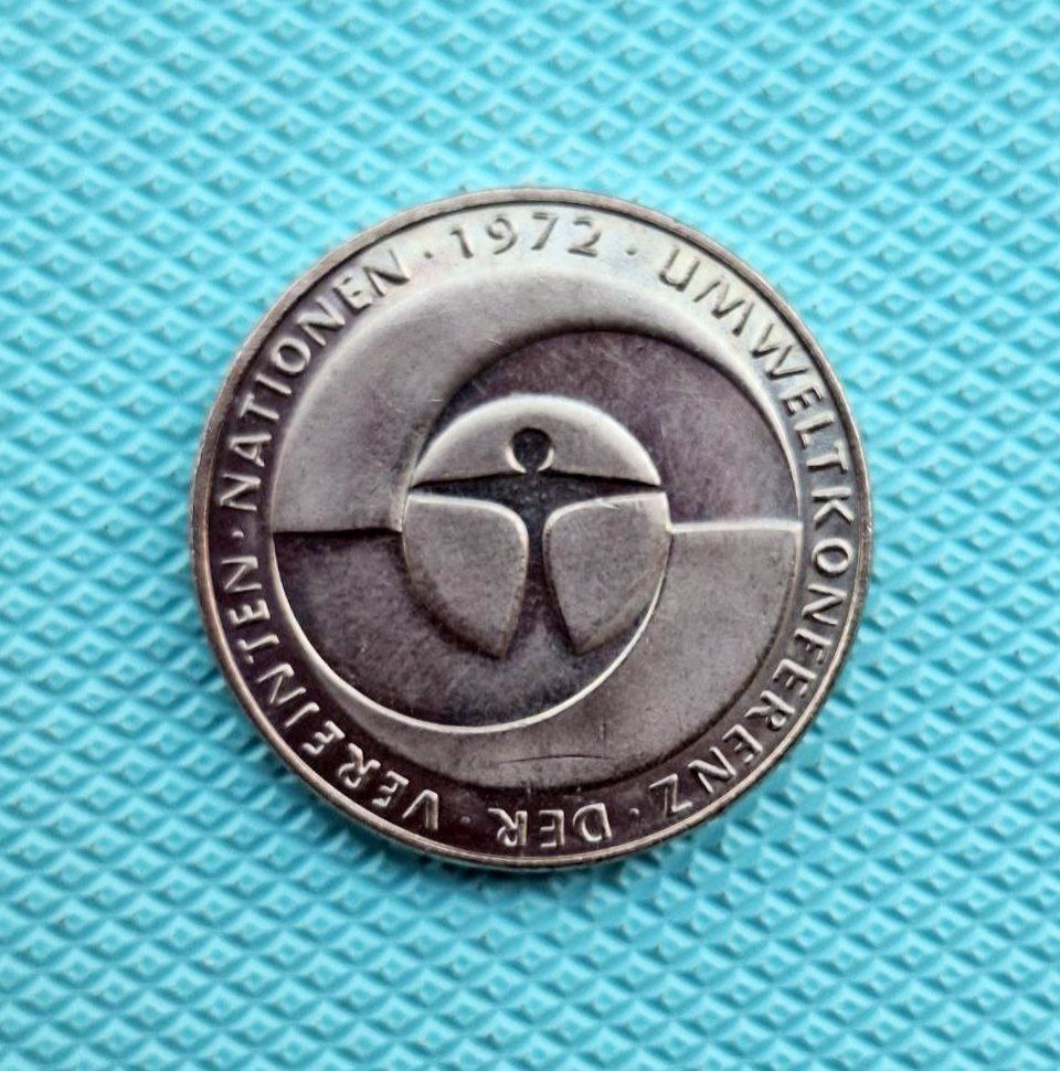 سکه 5 مارک یادبودی کمیاب آلمان 1982