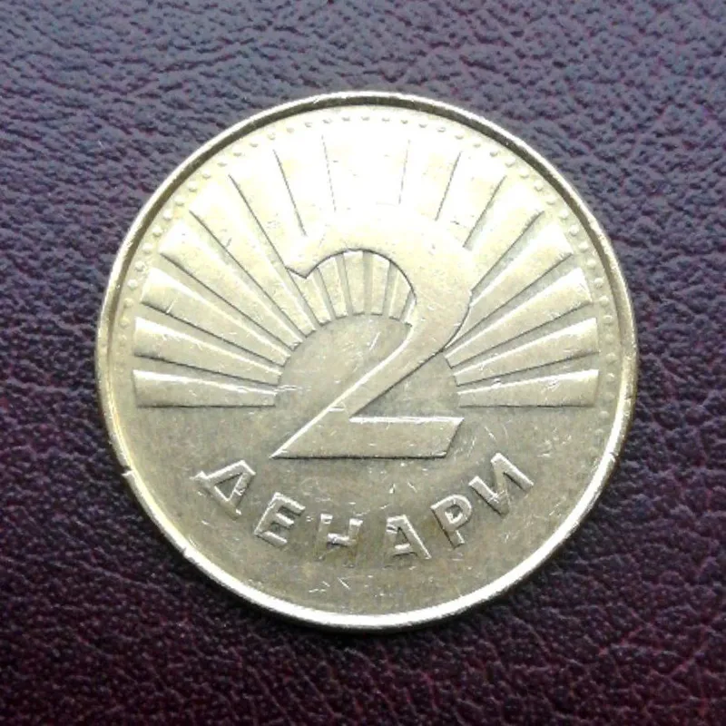 سکه 2 دینار مقدونیه 2008