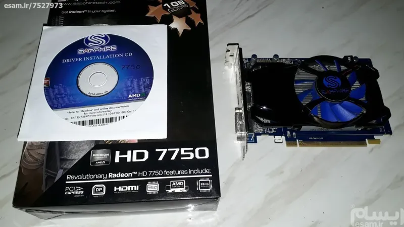 کارت گرافیک سفایر 7750