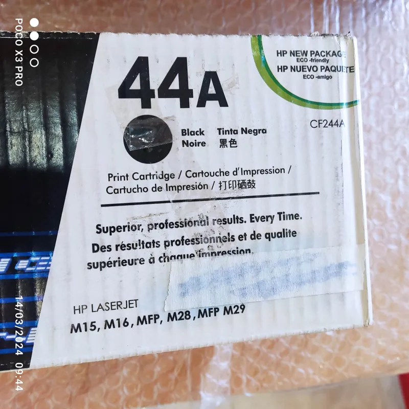کاتریج hp laserjet 44a