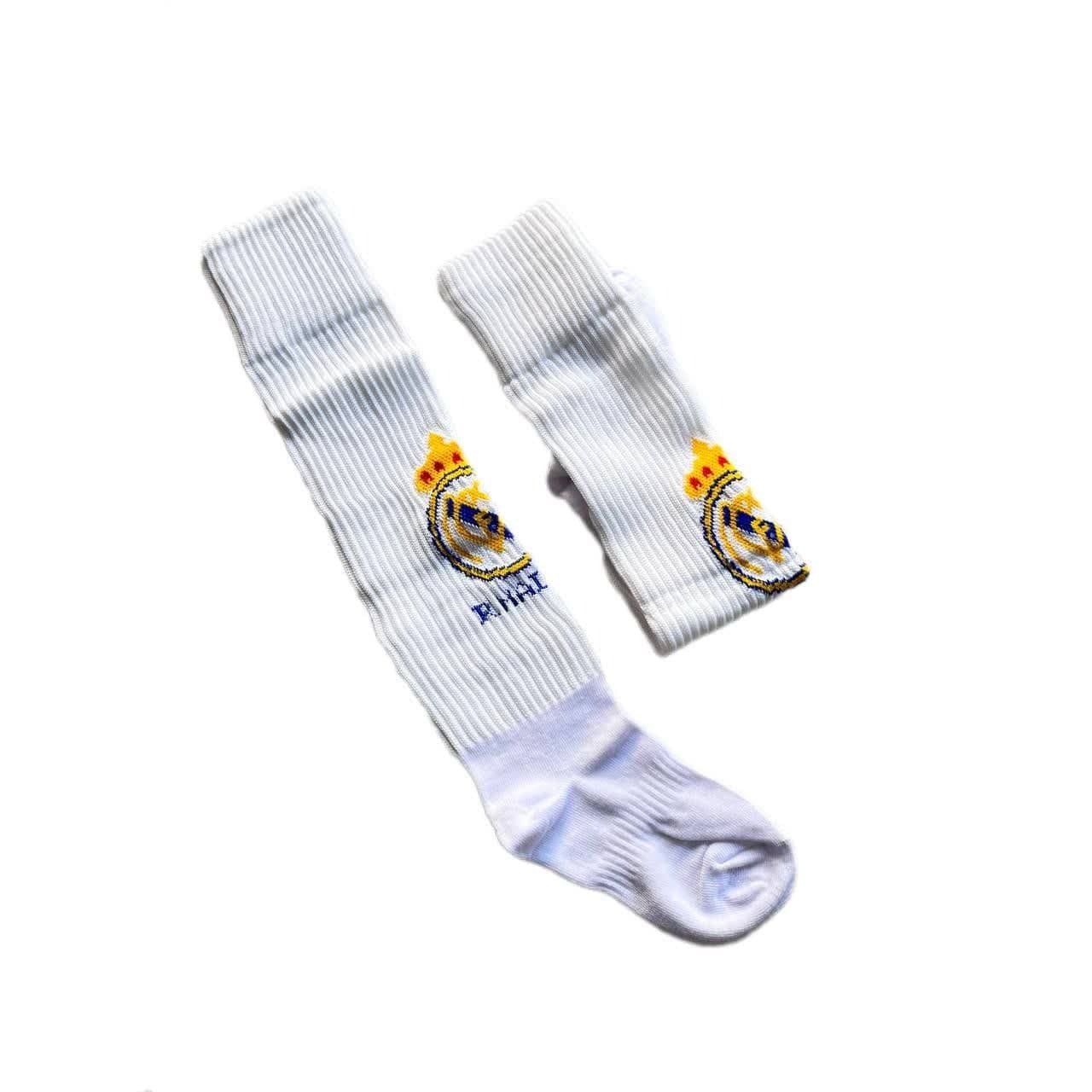 جوراب ورزشی طرح رئال بزرگسال