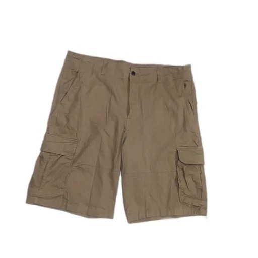 شلوارک کتان شش جیب سایز بزرگ