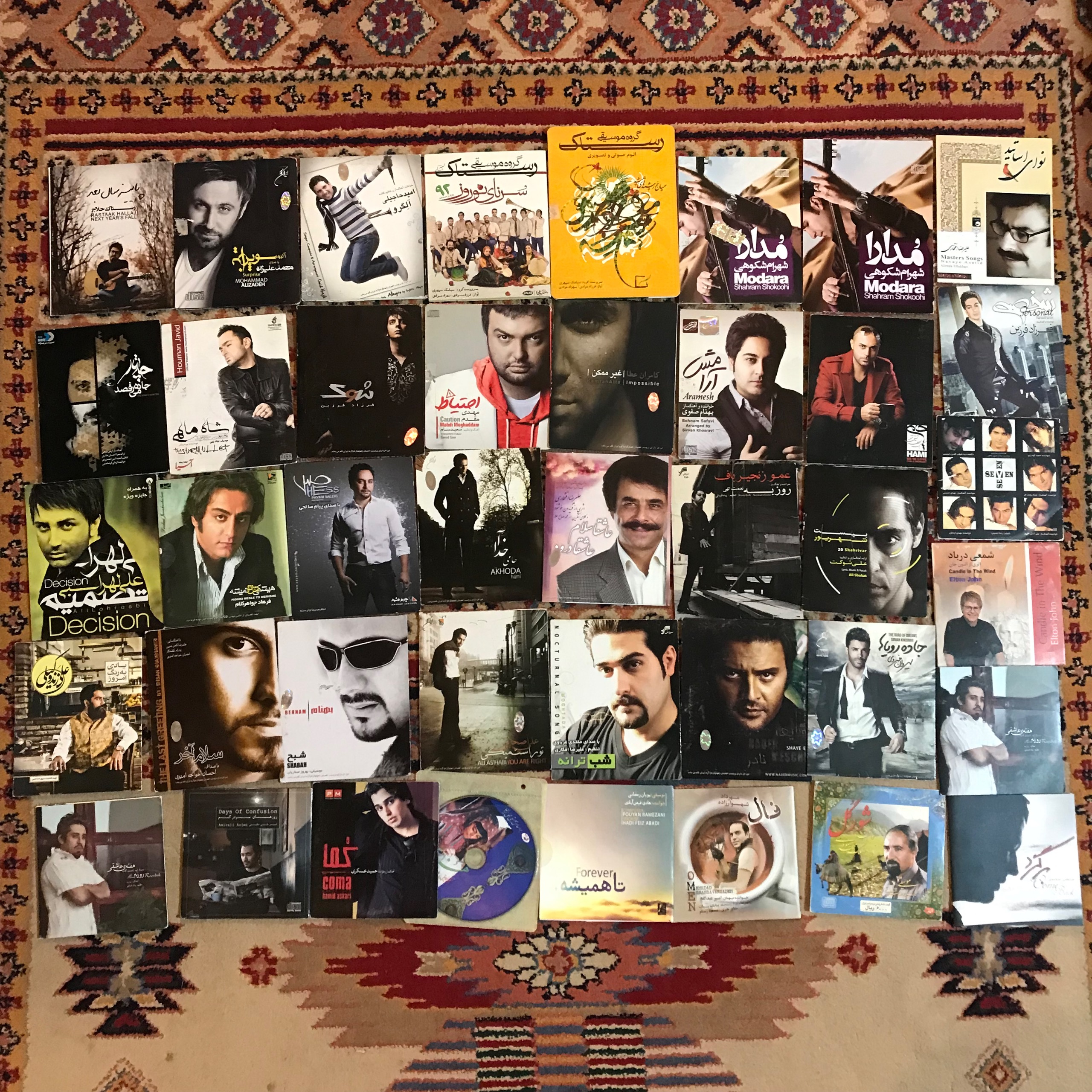 41 عنوان سی دی