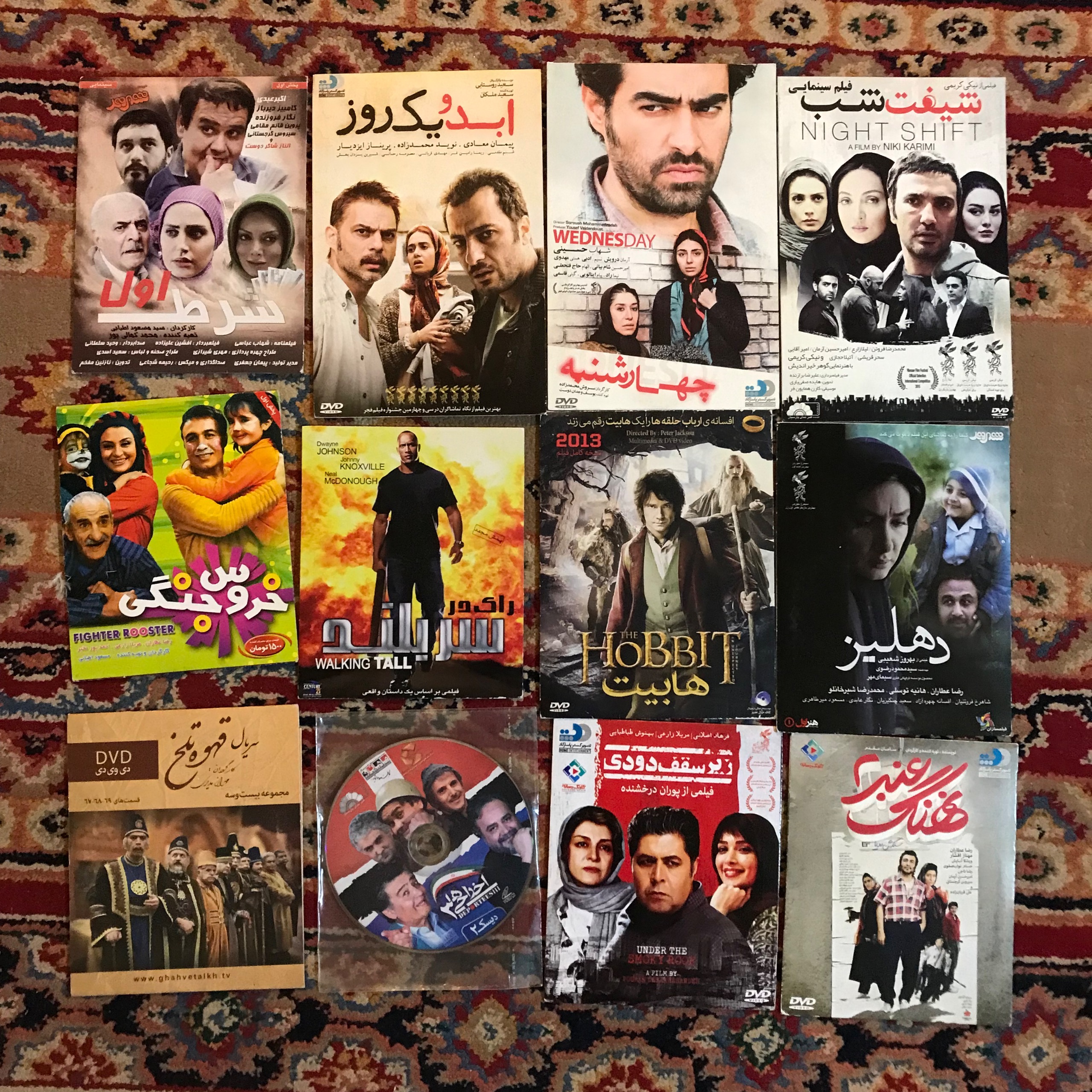 12 عدد فیلم های اورجینال ایرانی و خارجی