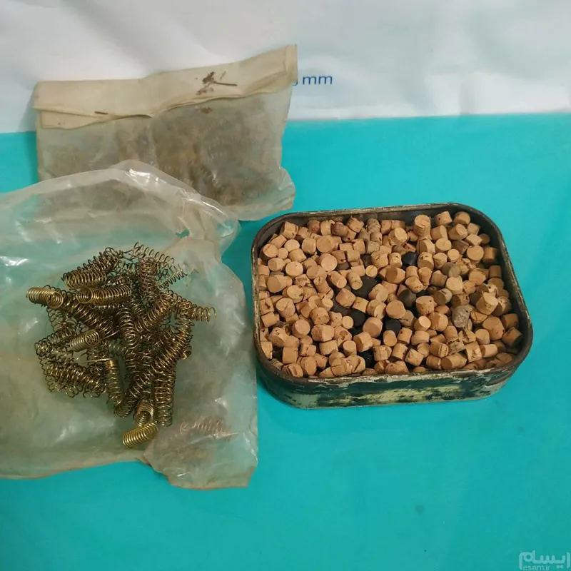 فنر برنجی و کائوچو سوپاپ زنبوری و پریموس ده جفت