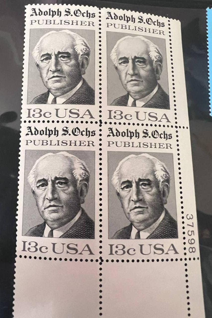 بلوک  تمبر آمریکا نایاب قدیمی 52سنت